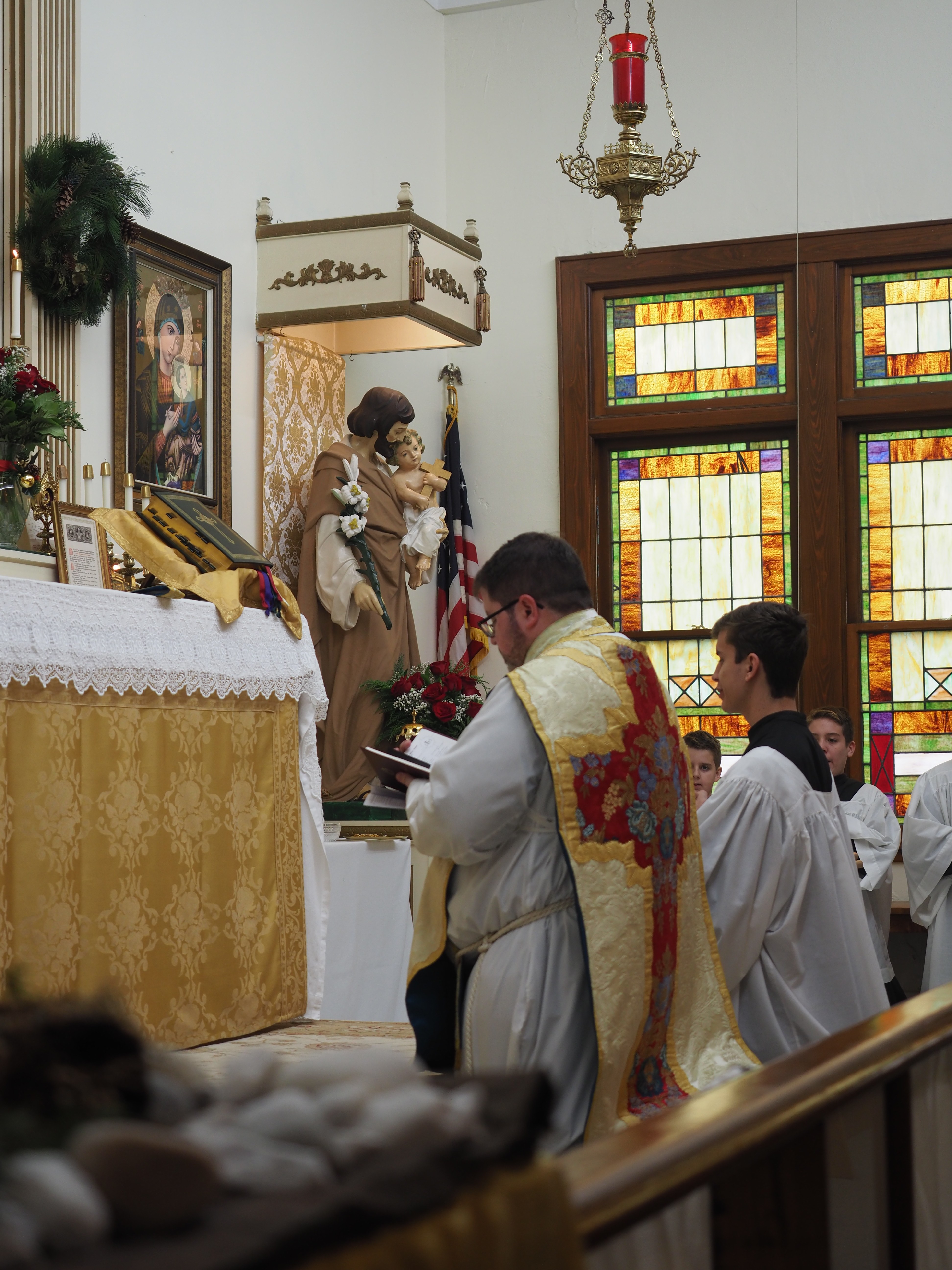 Feast of The Holy Family and Induction to Holy Name Society 8