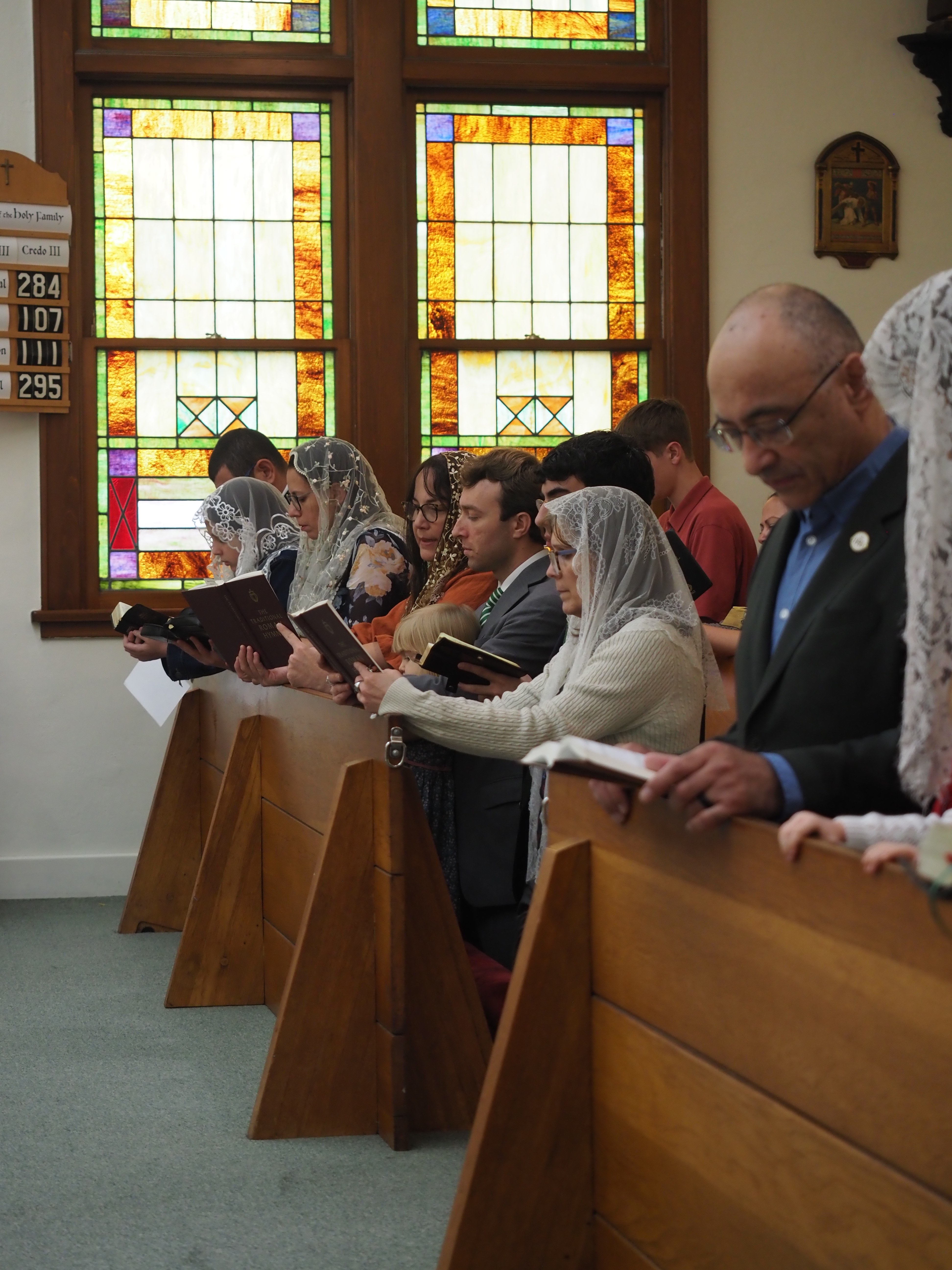 Feast of The Holy Family and Induction to Holy Name Society 12