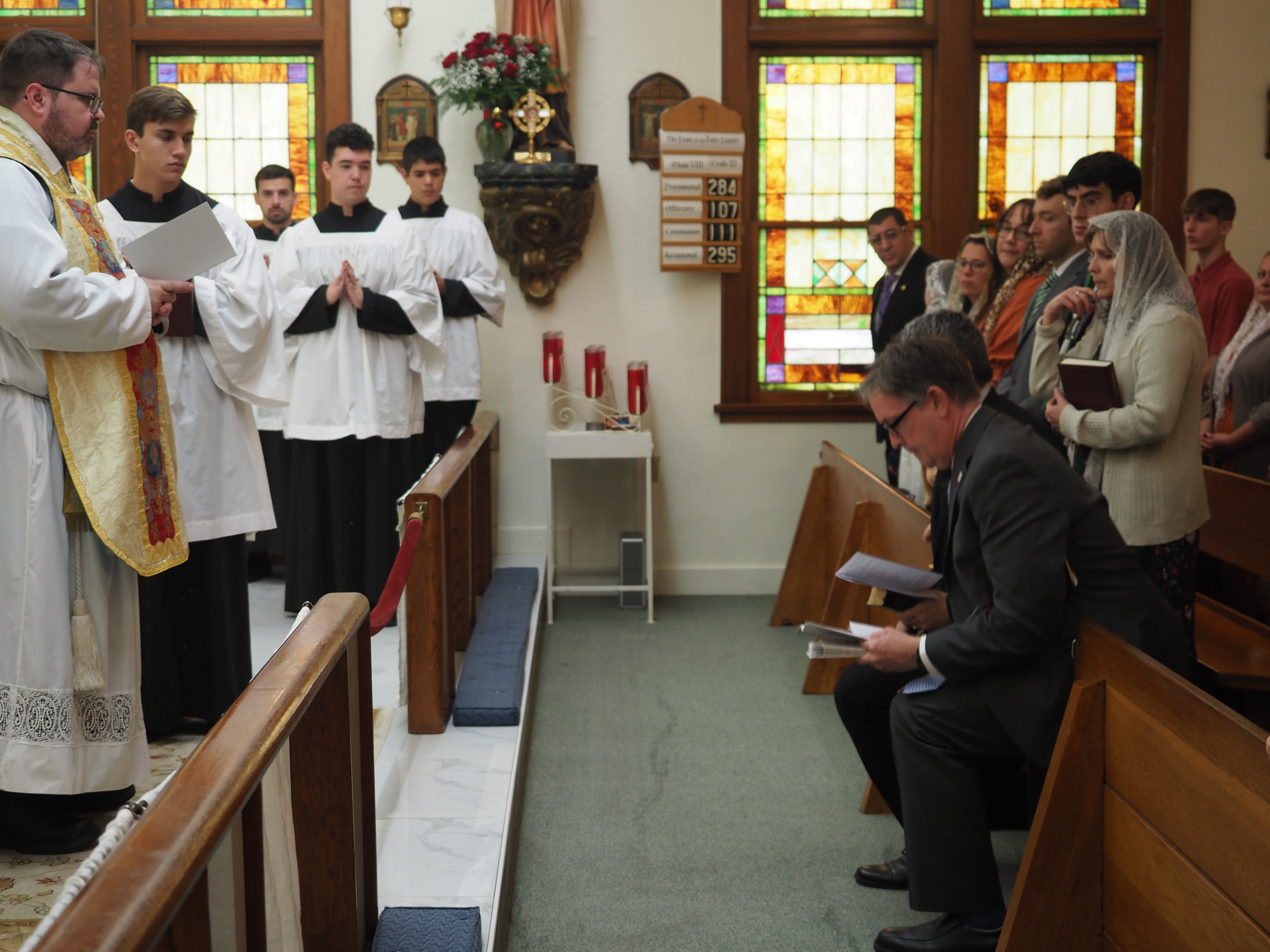 Feast of The Holy Family and Induction to Holy Name Society 15