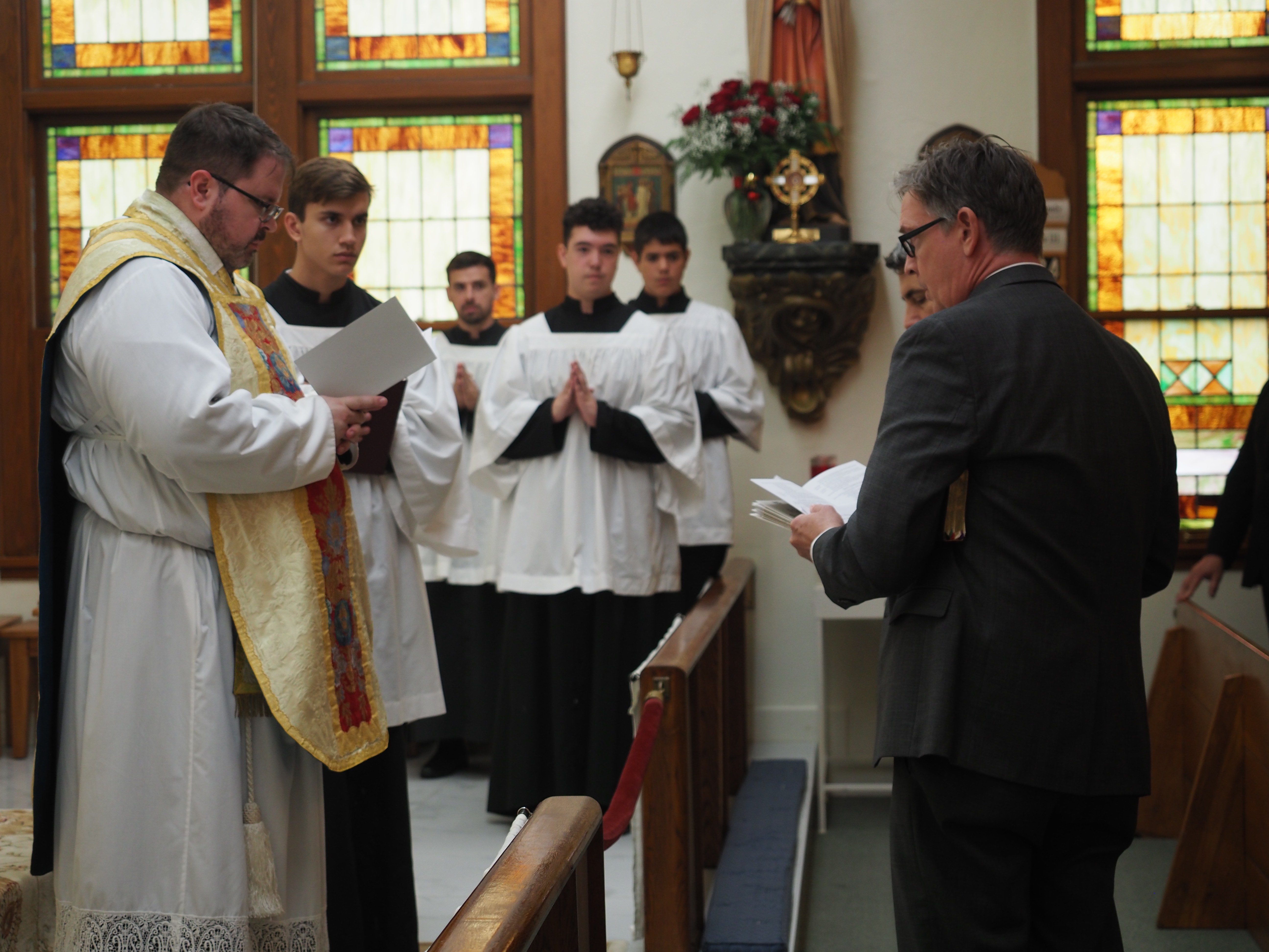 Feast of The Holy Family and Induction to Holy Name Society 16
