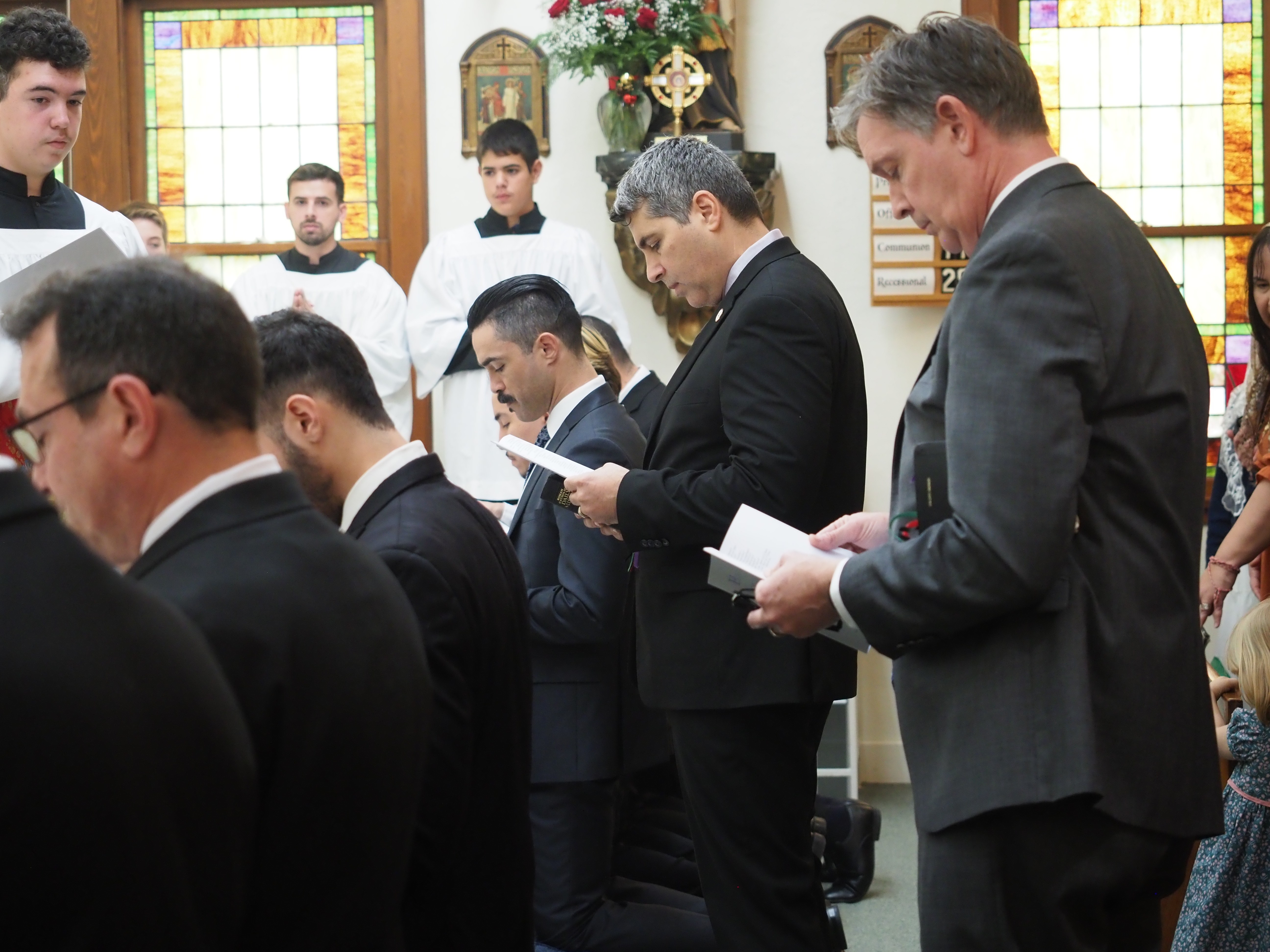 Feast of The Holy Family and Induction to Holy Name Society 20