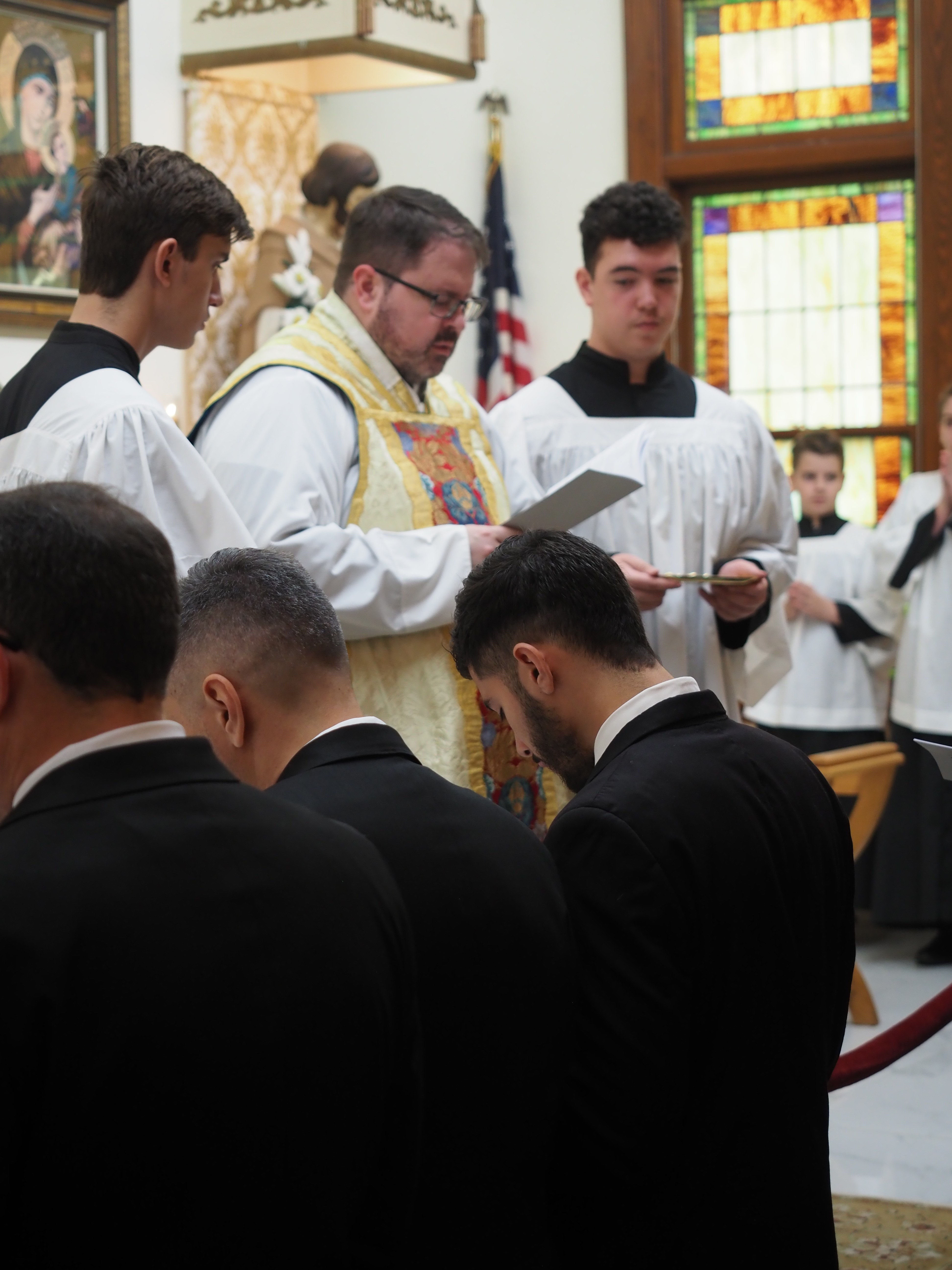 Feast of The Holy Family and Induction to Holy Name Society 21