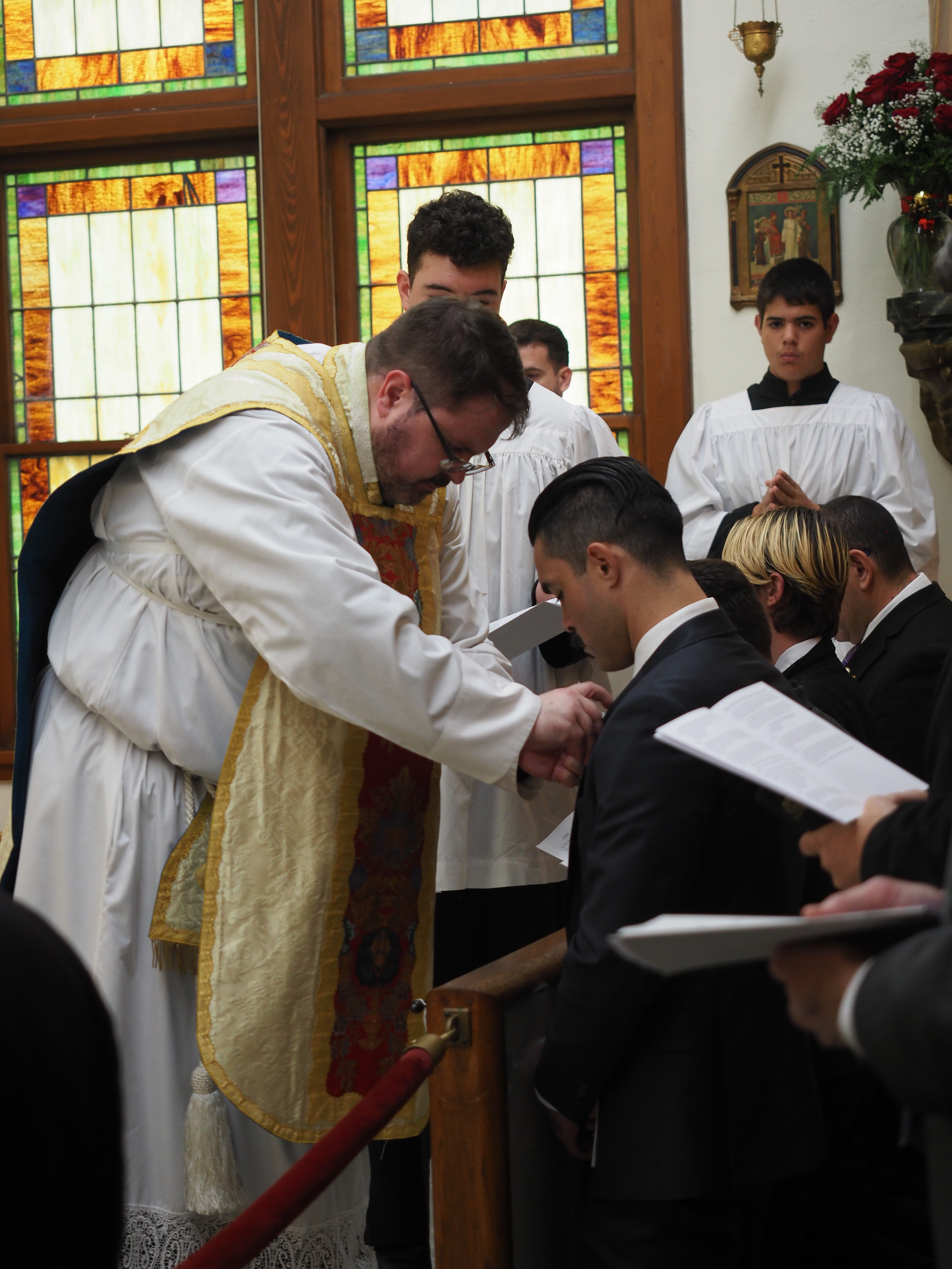 Feast of The Holy Family and Induction to Holy Name Society 23