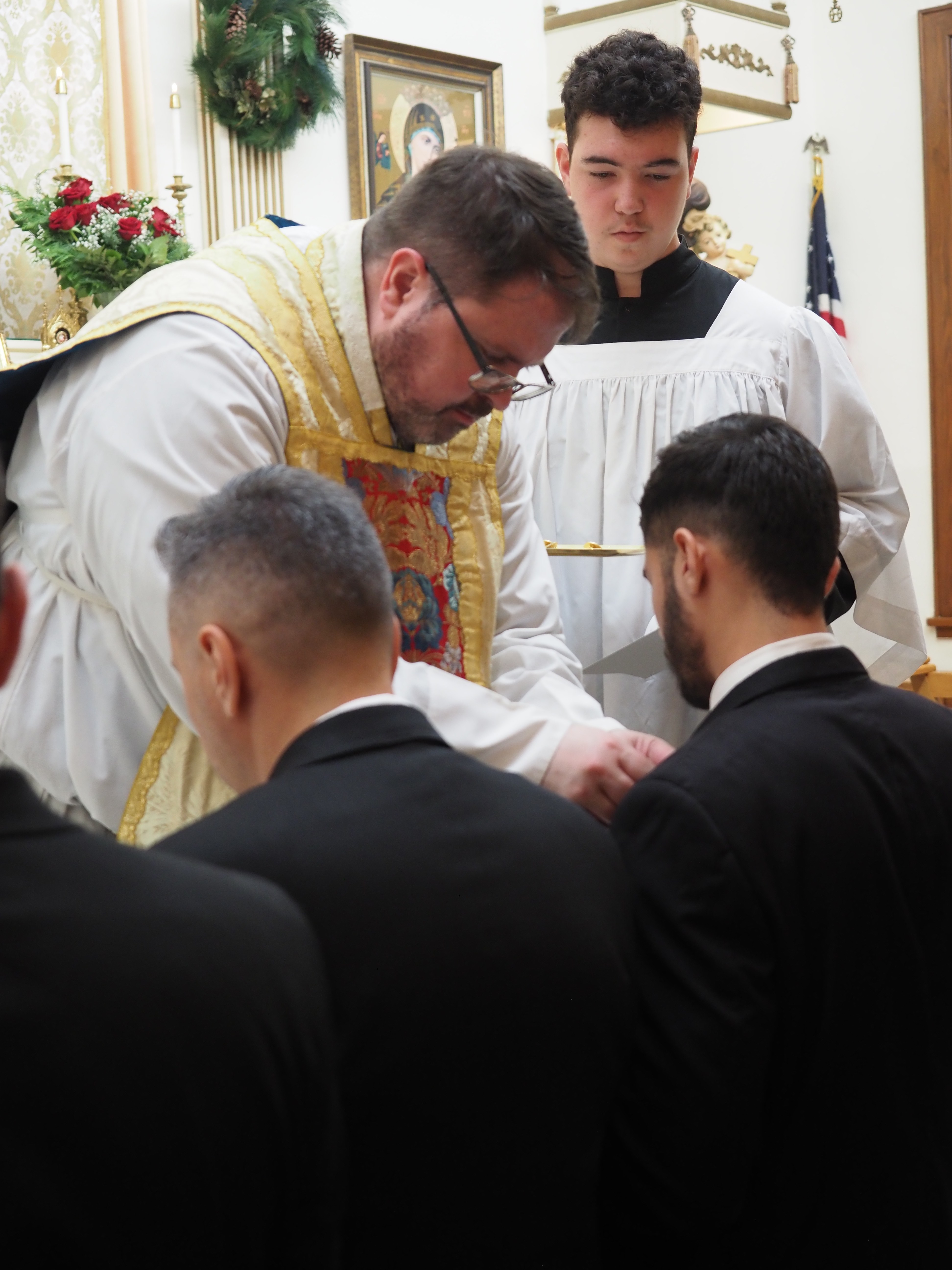 Feast of The Holy Family and Induction to Holy Name Society 25