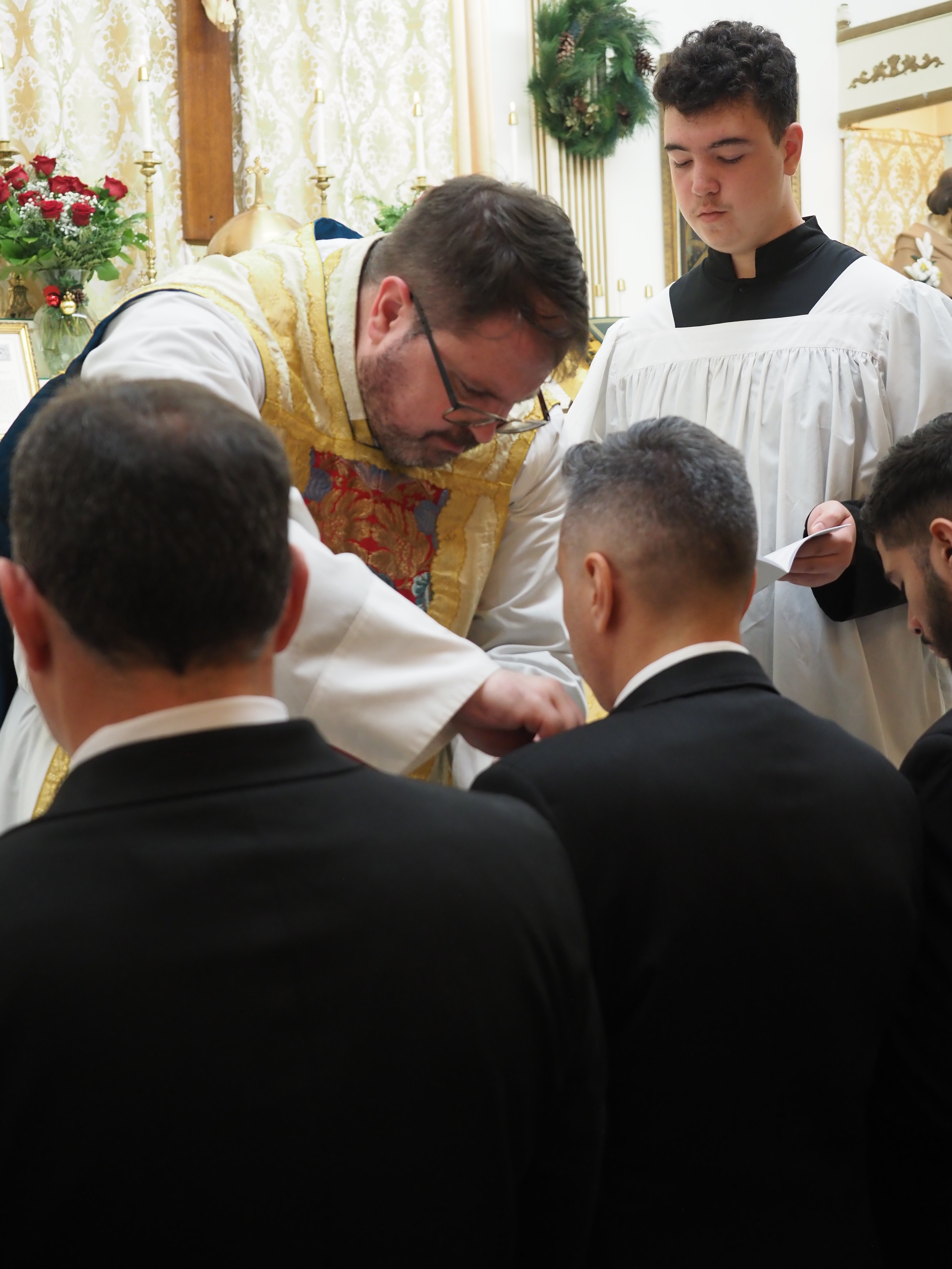 Feast of The Holy Family and Induction to Holy Name Society 26