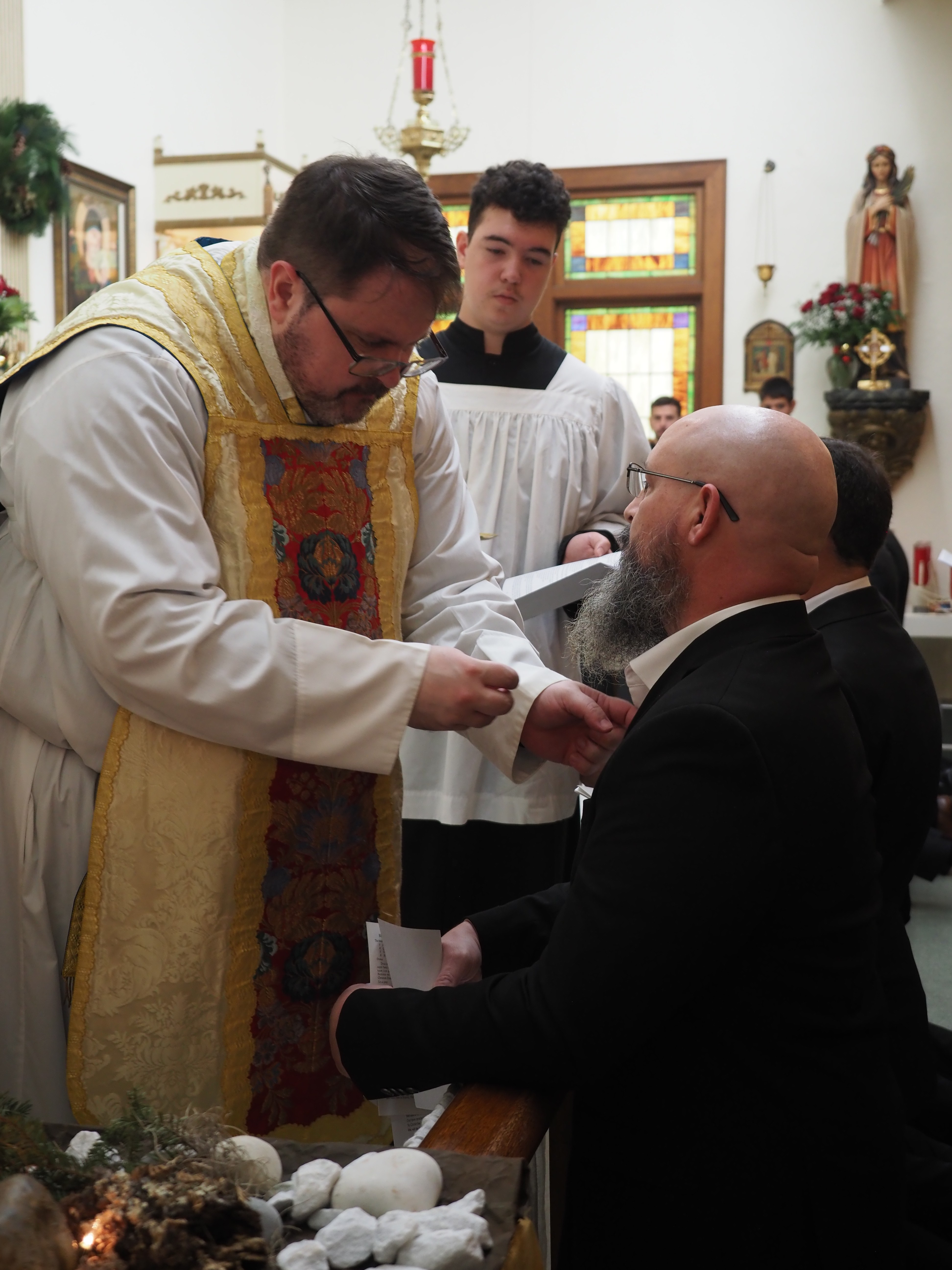 Feast of The Holy Family and Induction to Holy Name Society 28