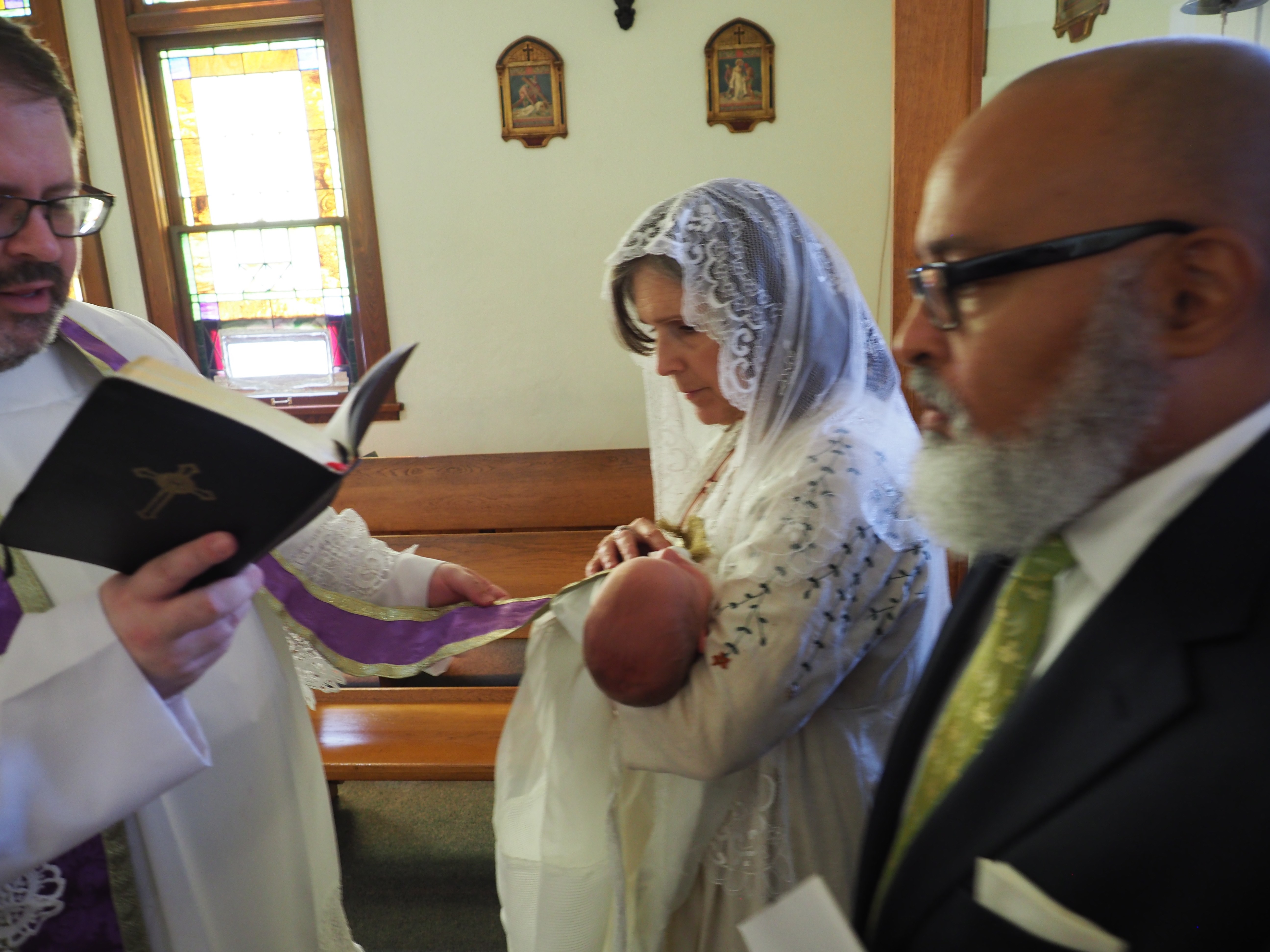 Newborn Baptism of Fredrick 15