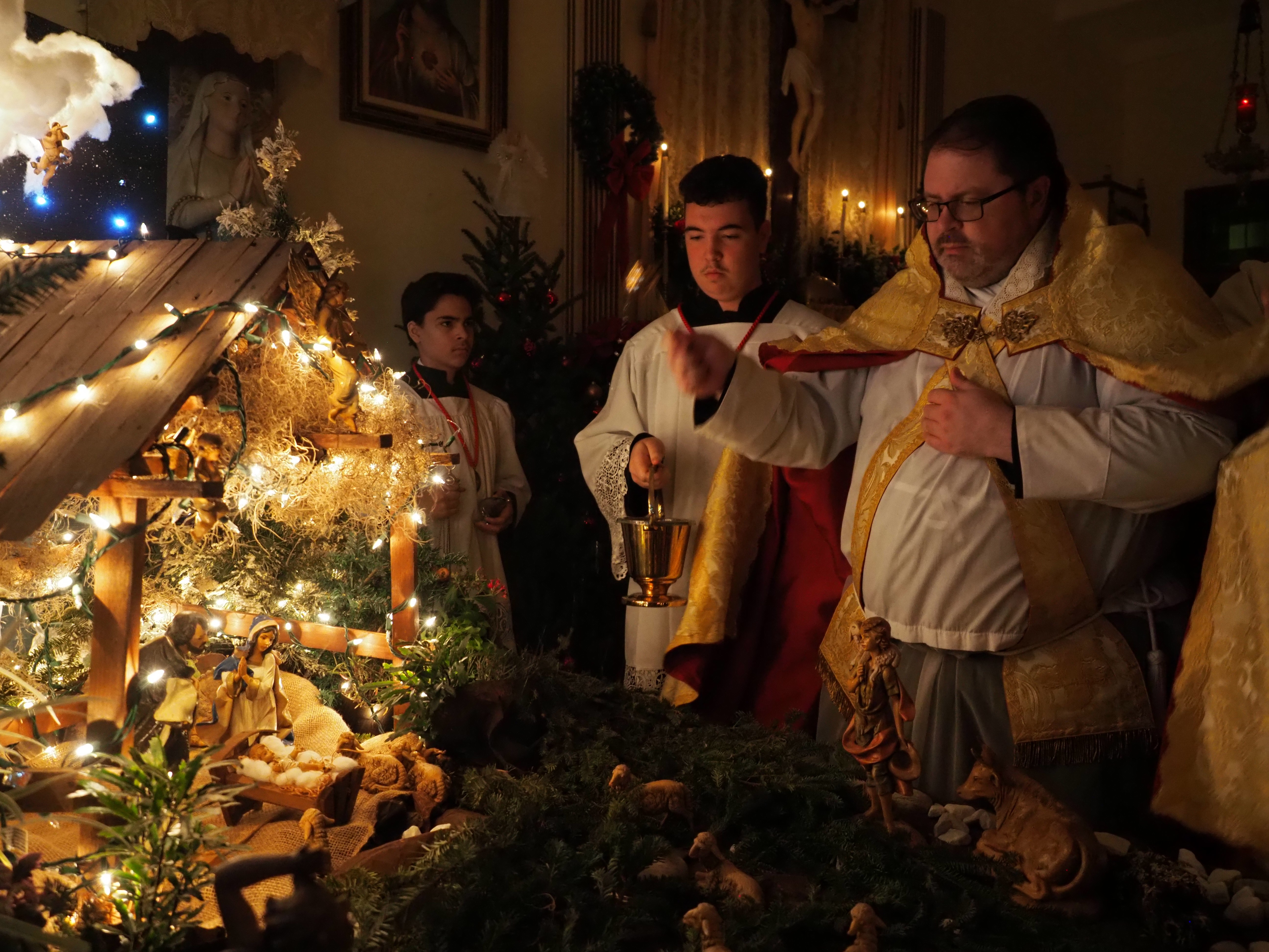 Christmas Midnight Mass and First Communion 7
