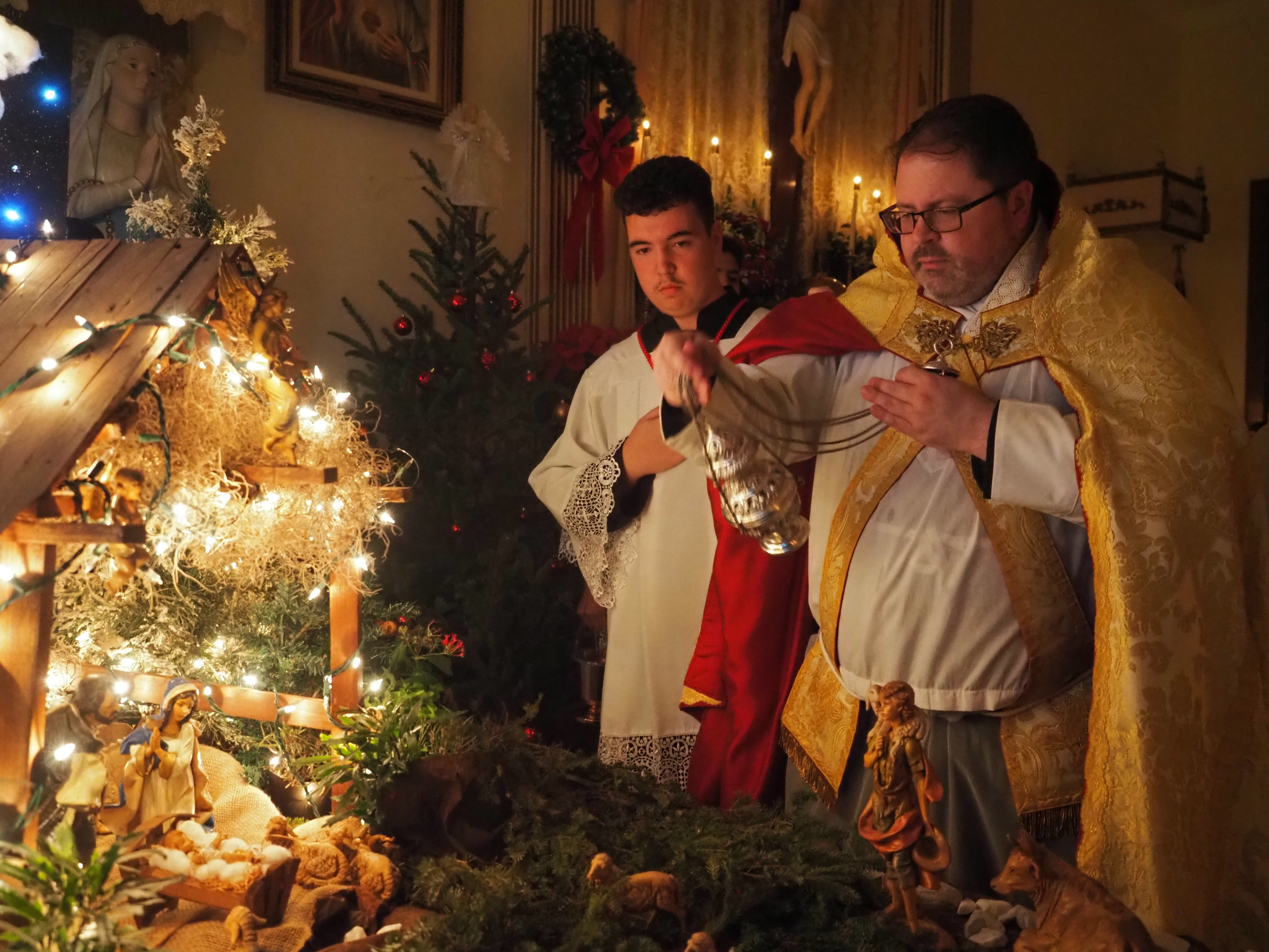 Christmas Midnight Mass and First Communion 10