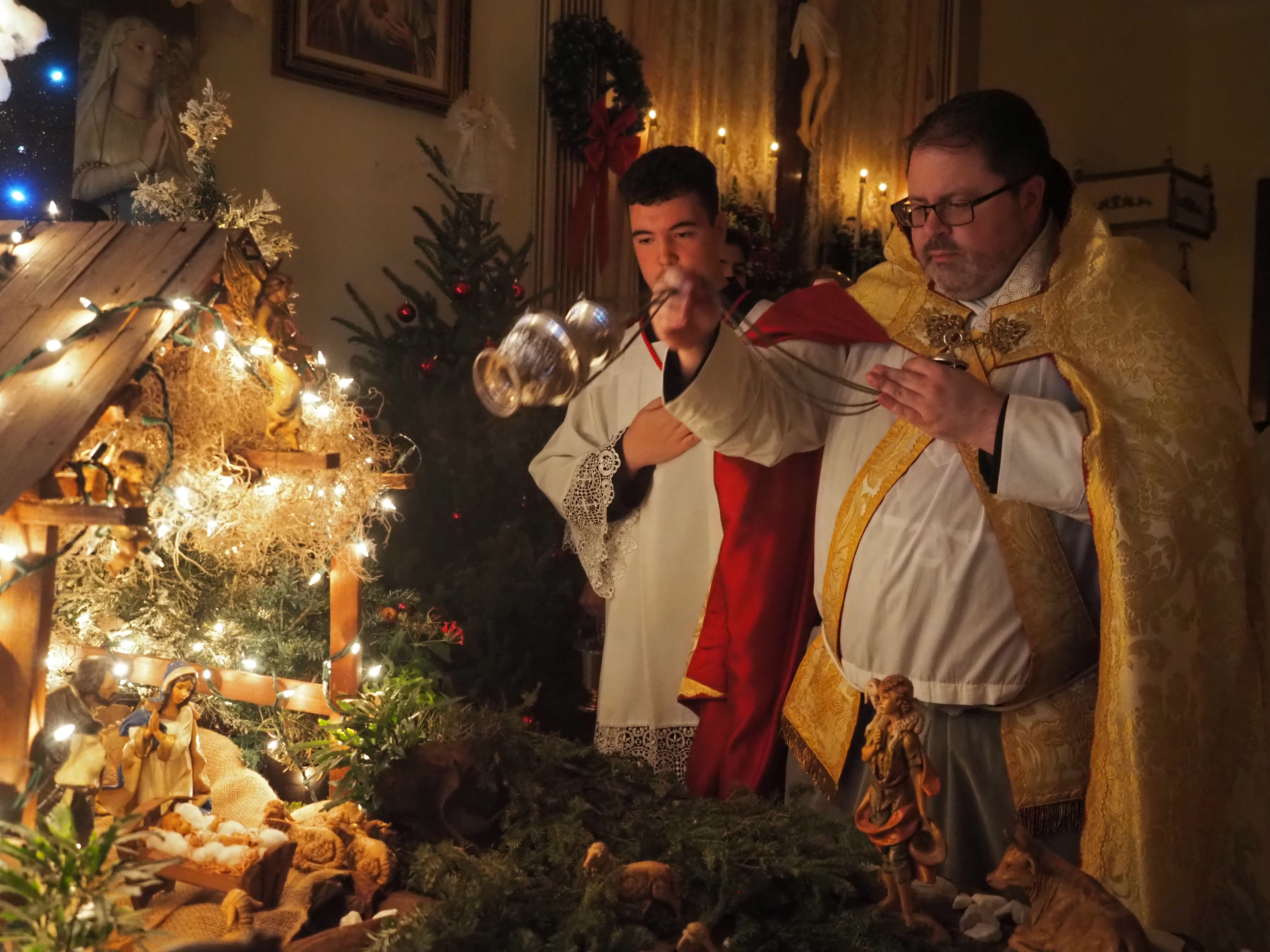 Christmas Midnight Mass and First Communion 11