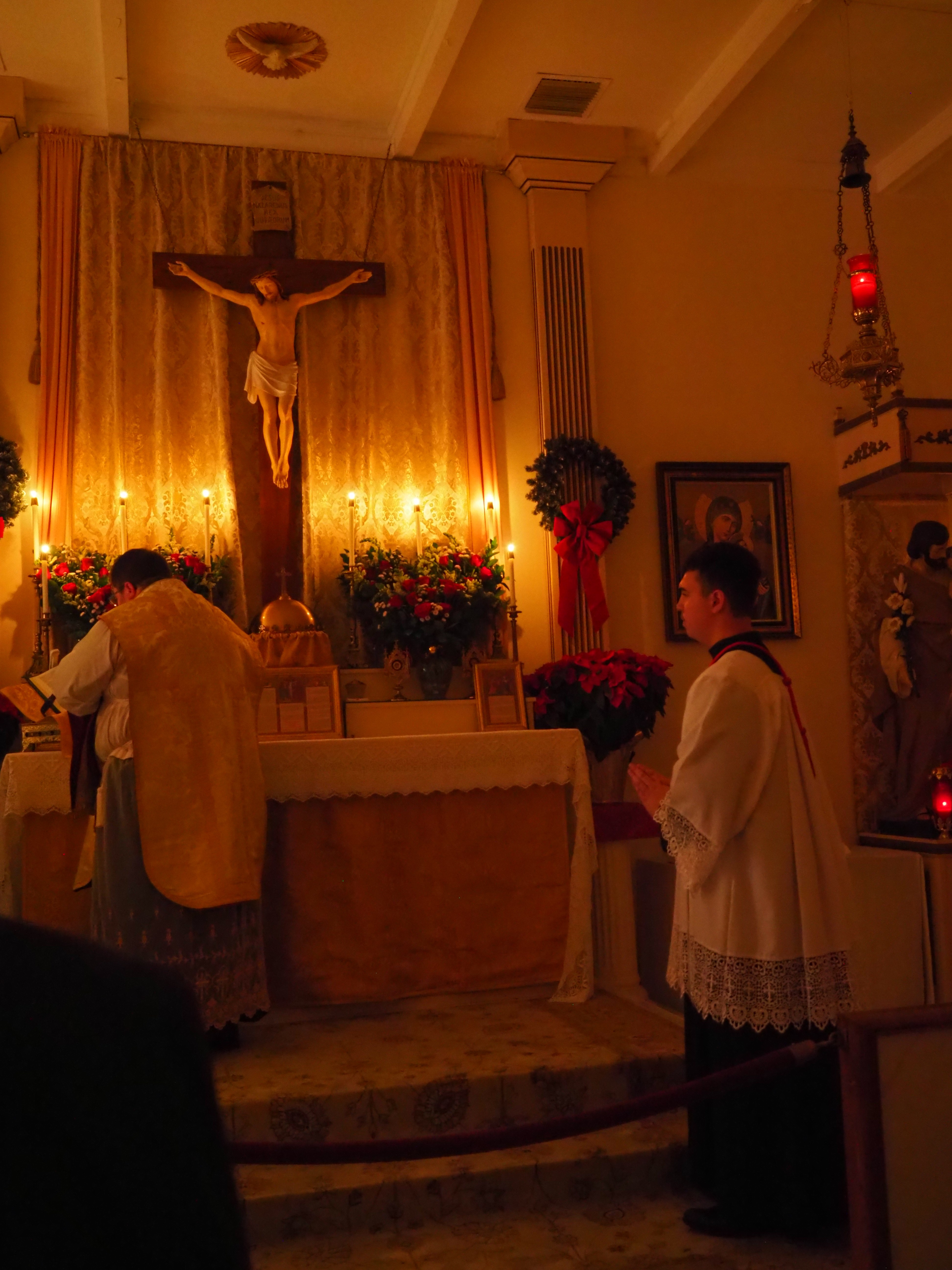 Christmas Midnight Mass and First Communion 21