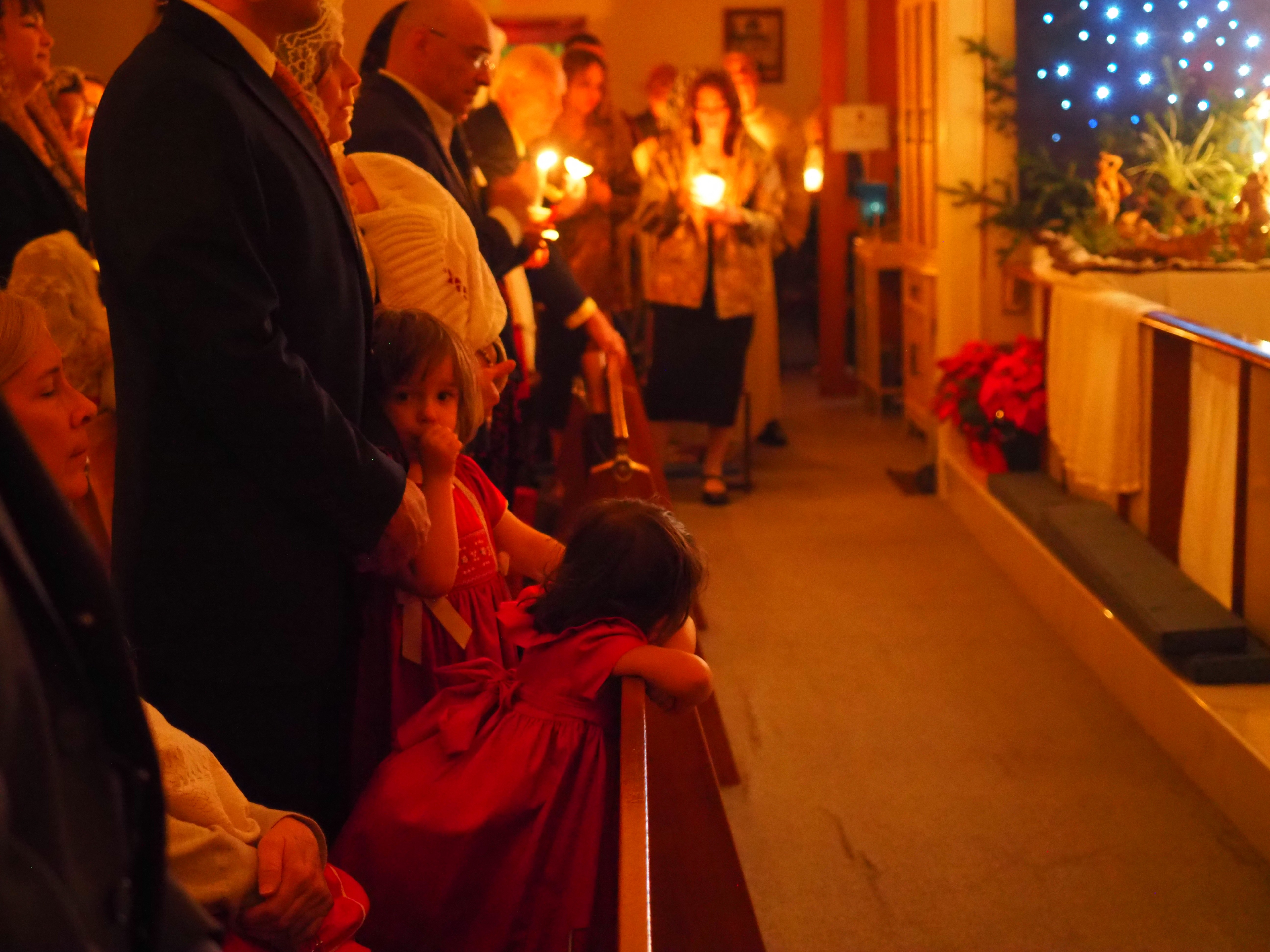 Christmas Midnight Mass and First Communion 28