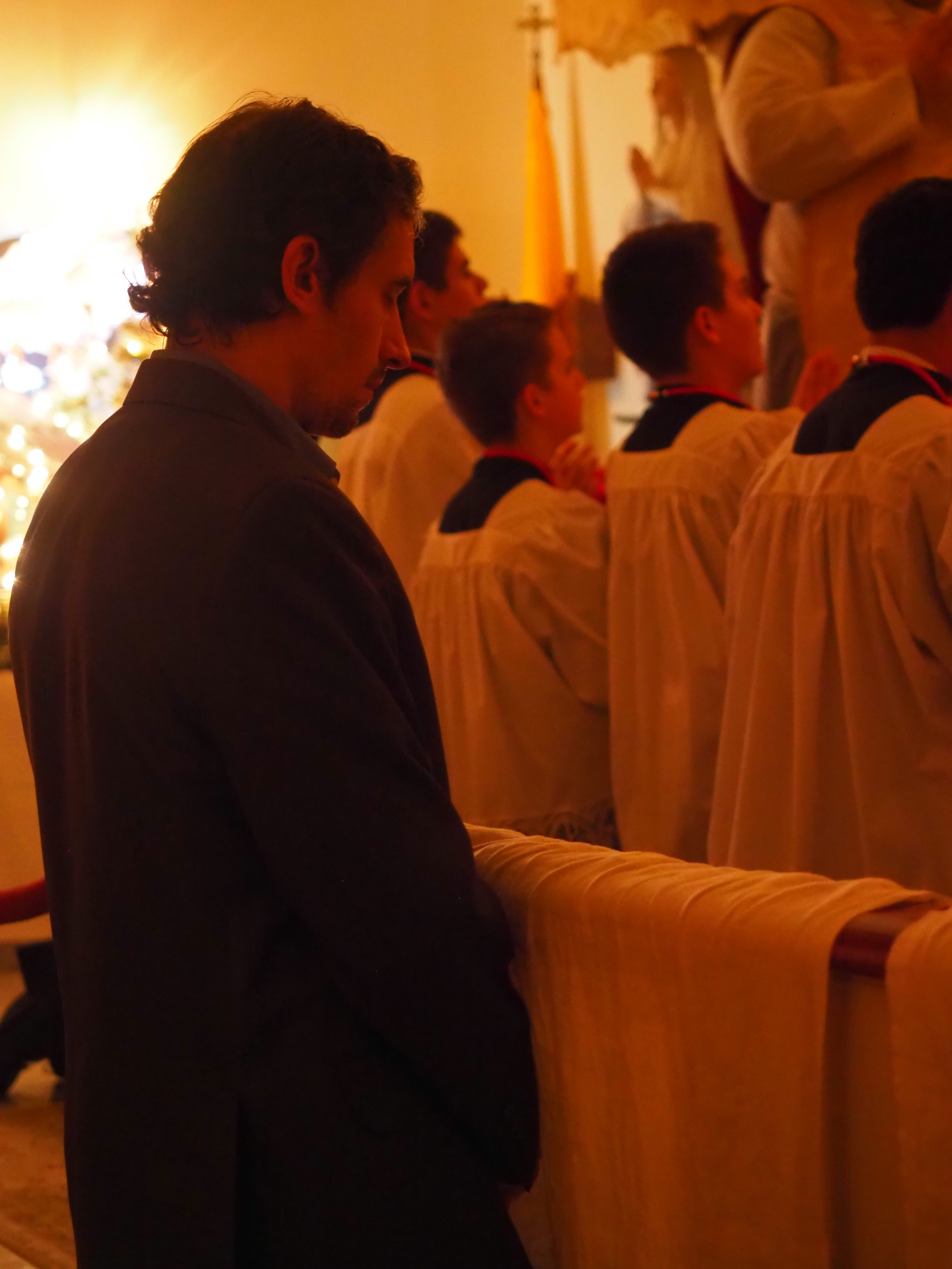 Christmas Midnight Mass and First Communion 31