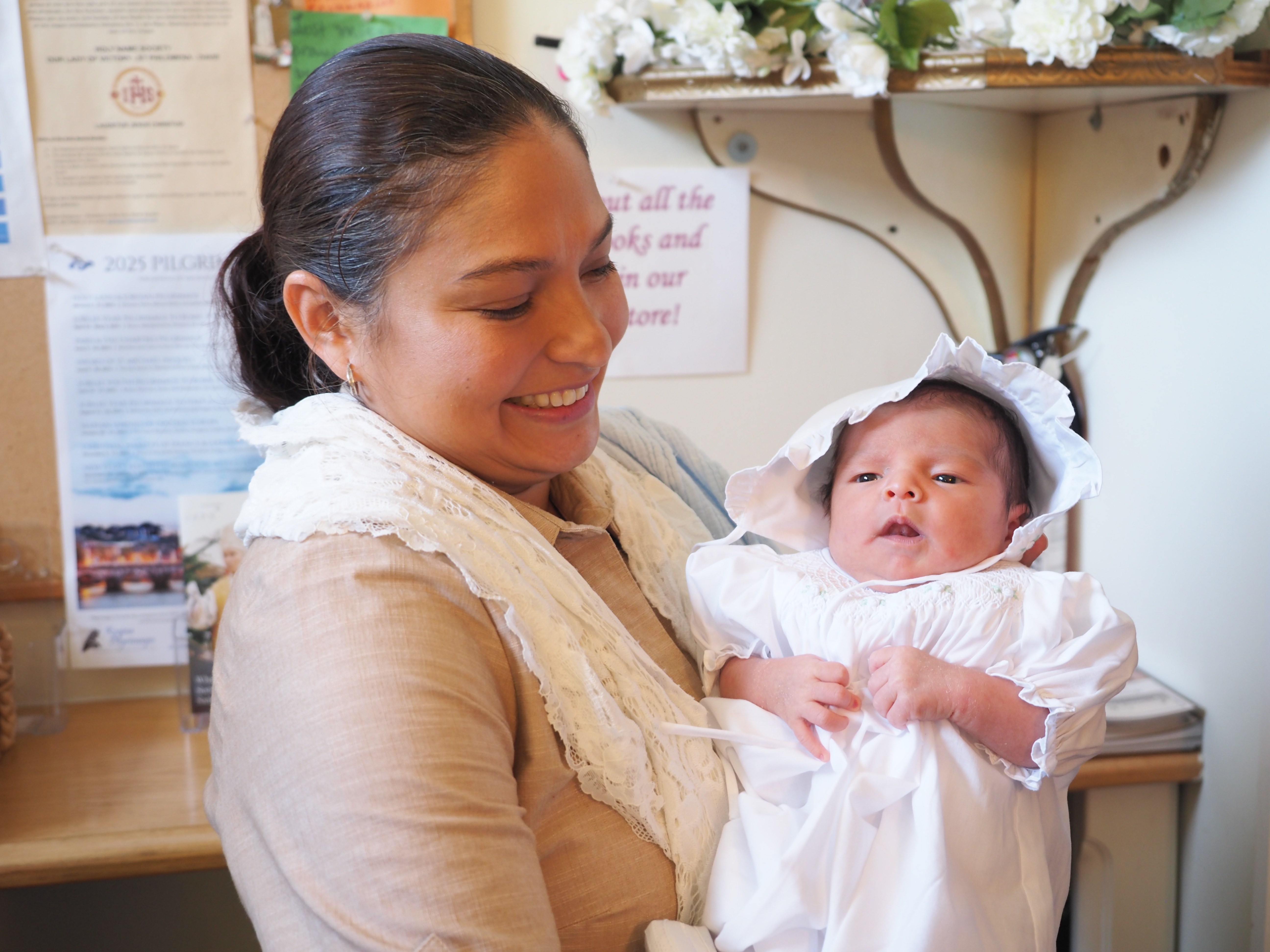 Newborn Baptism of Mary 2