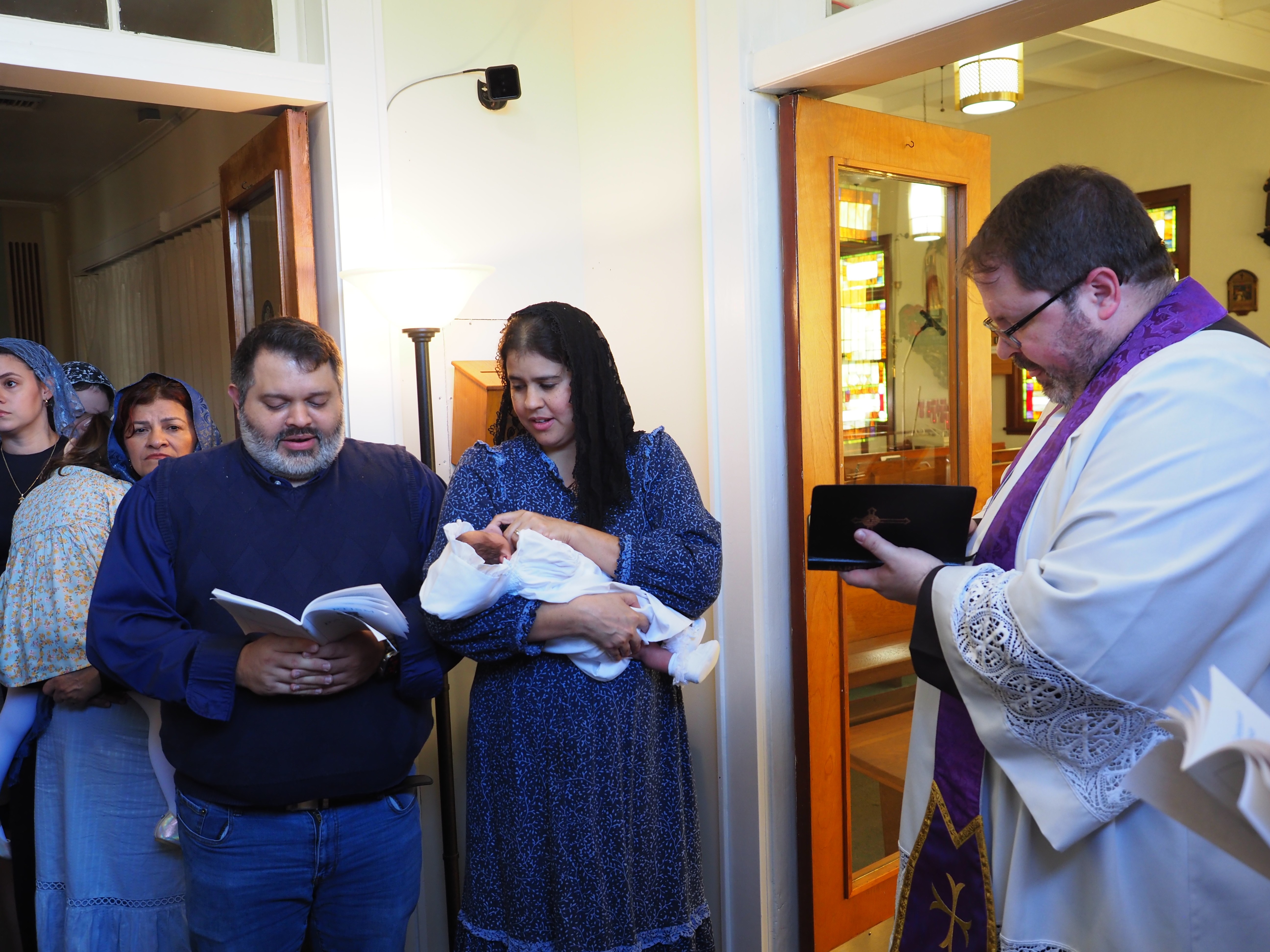 Newborn Baptism of Mary 4
