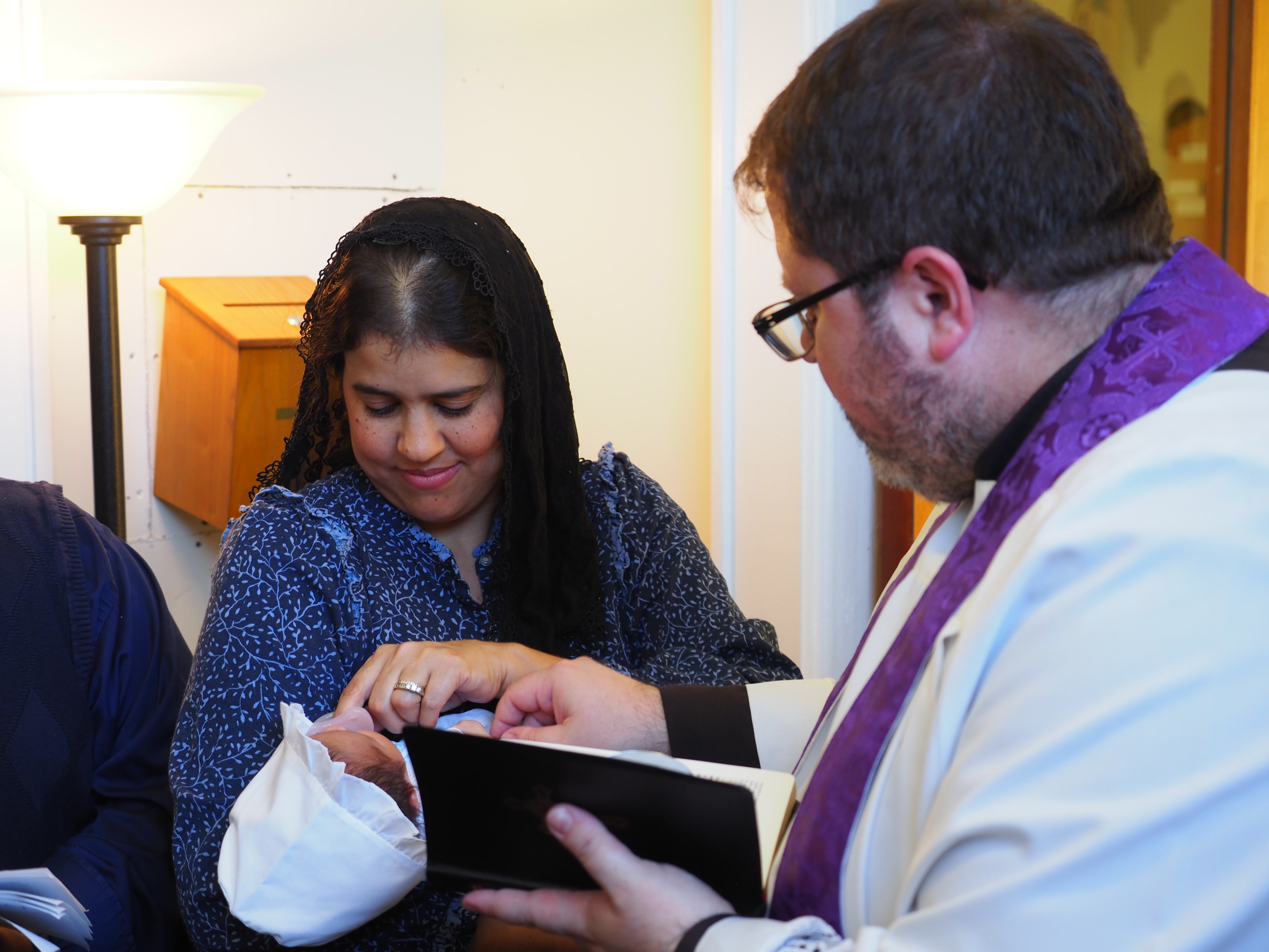 Newborn Baptism of Mary 5