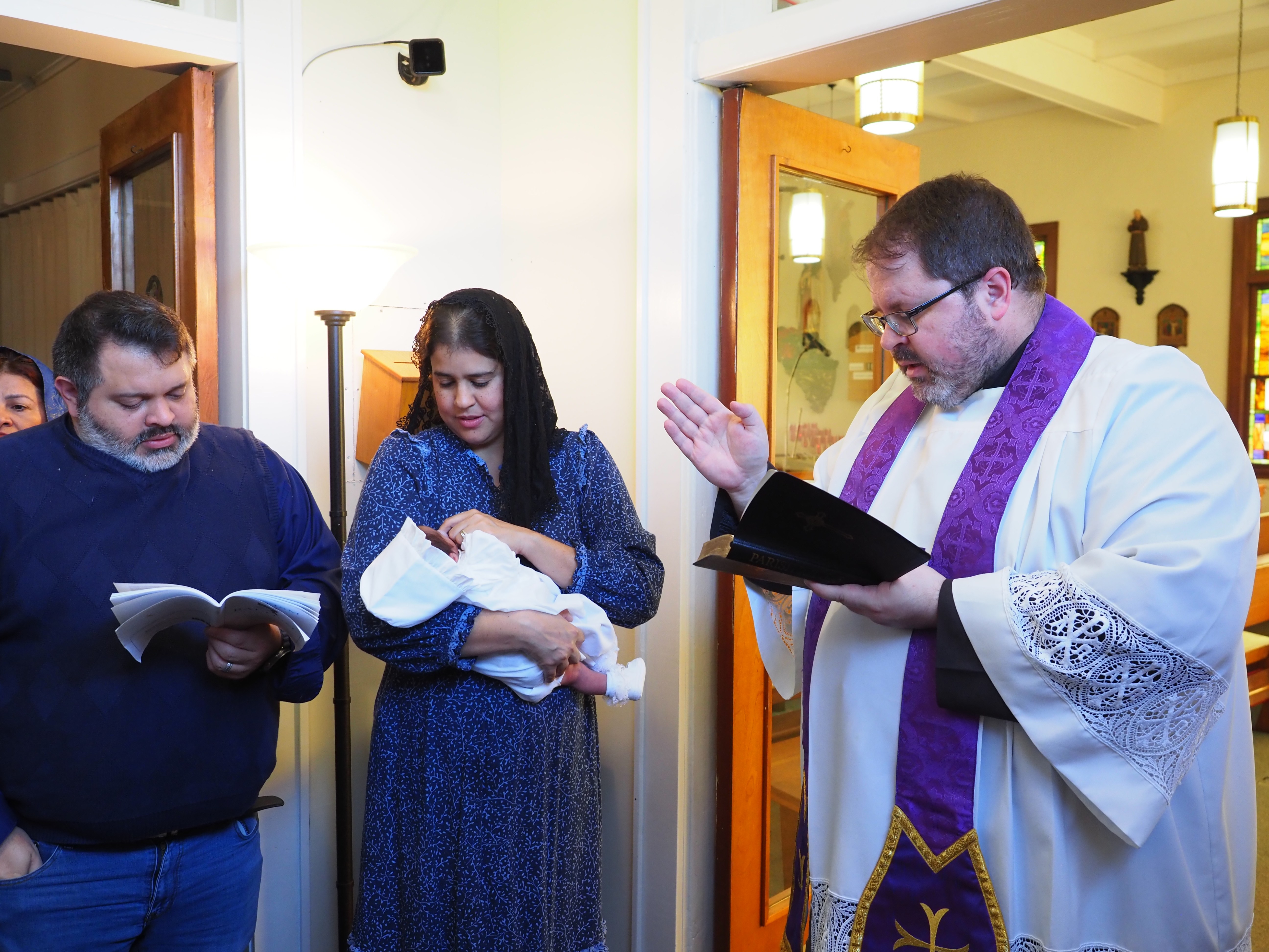 Newborn Baptism of Mary 8