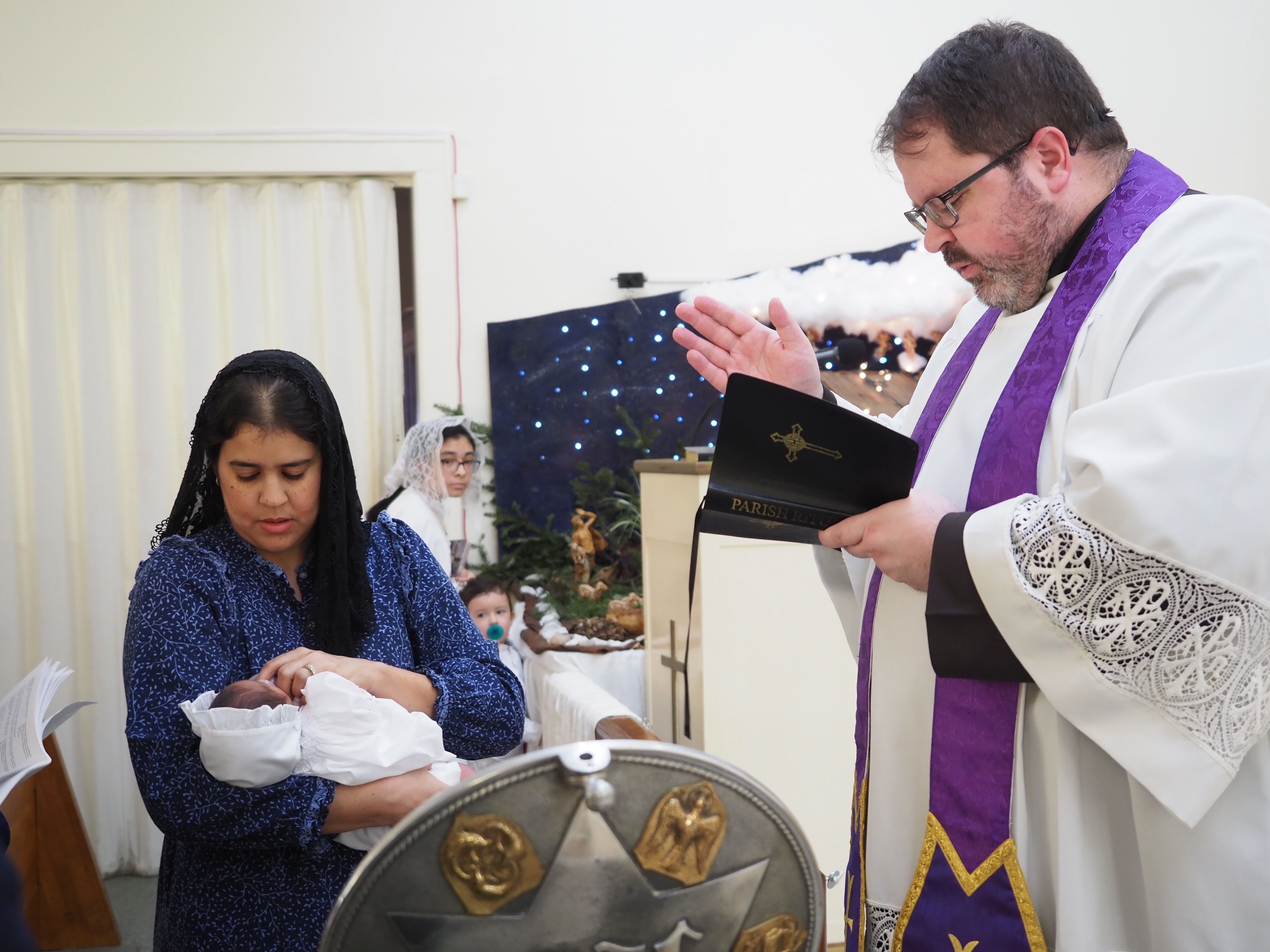 Newborn Baptism of Mary 12