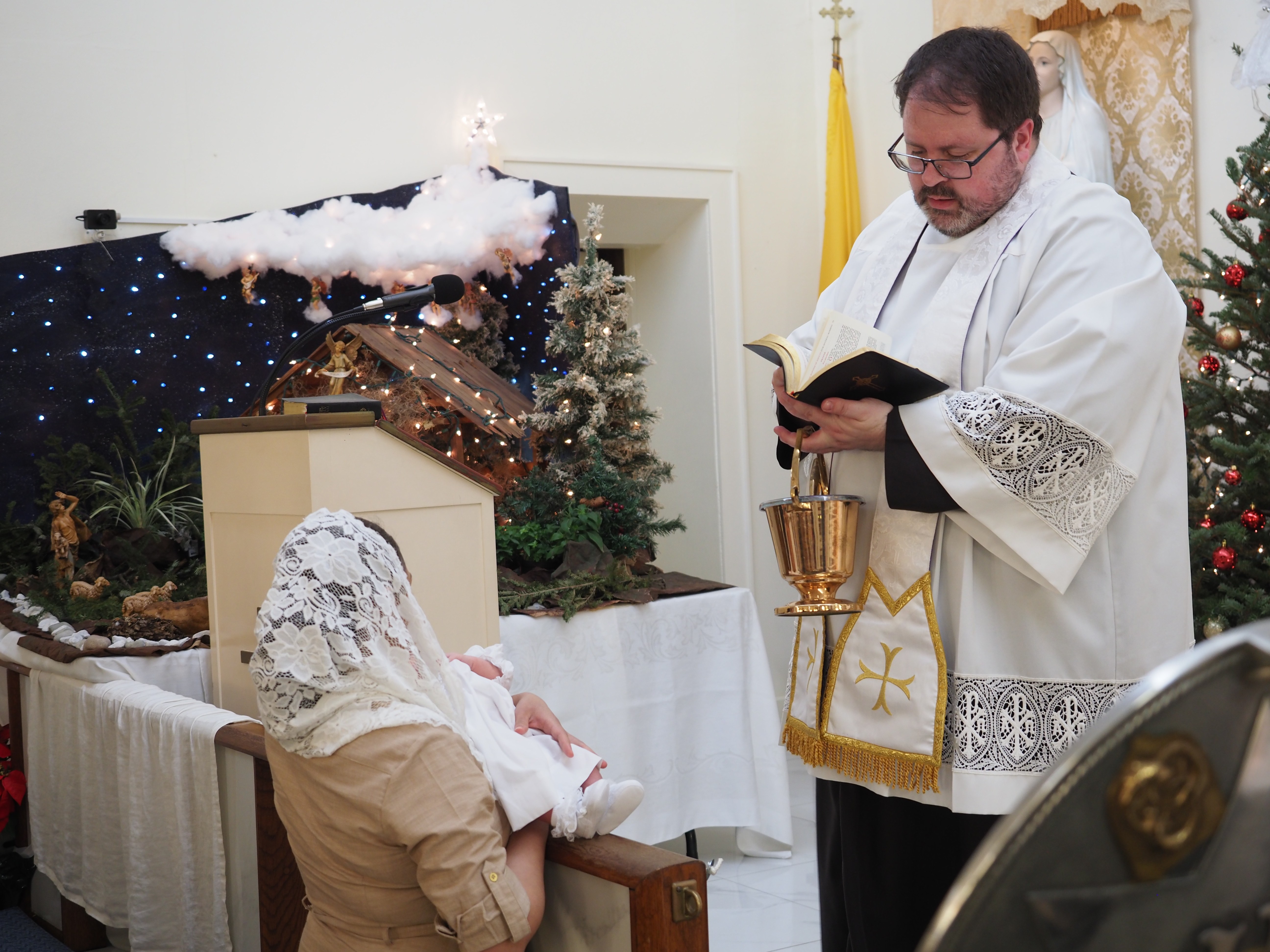 Newborn Baptism of Mary 34