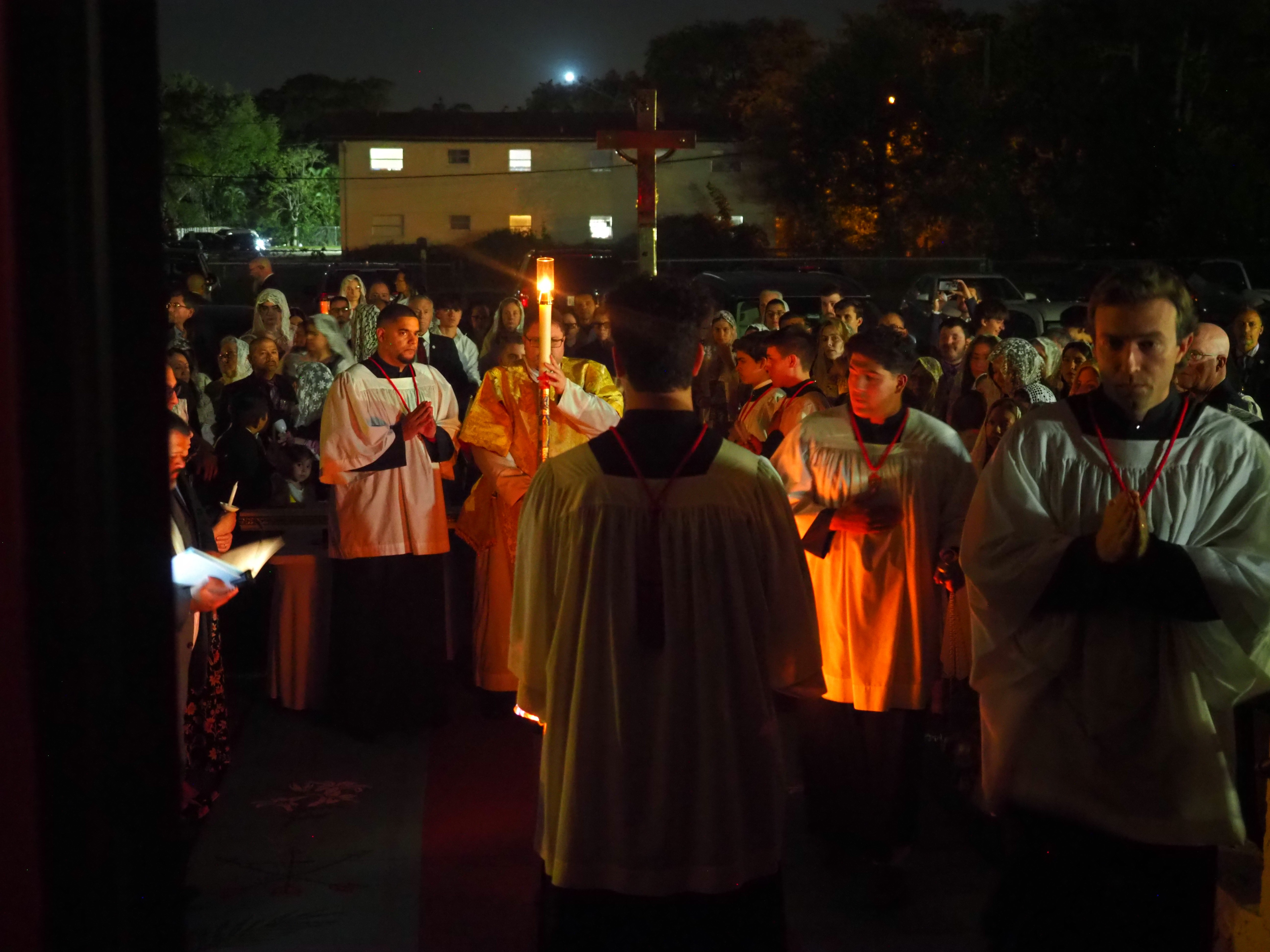 Easter Vigil with Adult Baptisms and First Communion 23