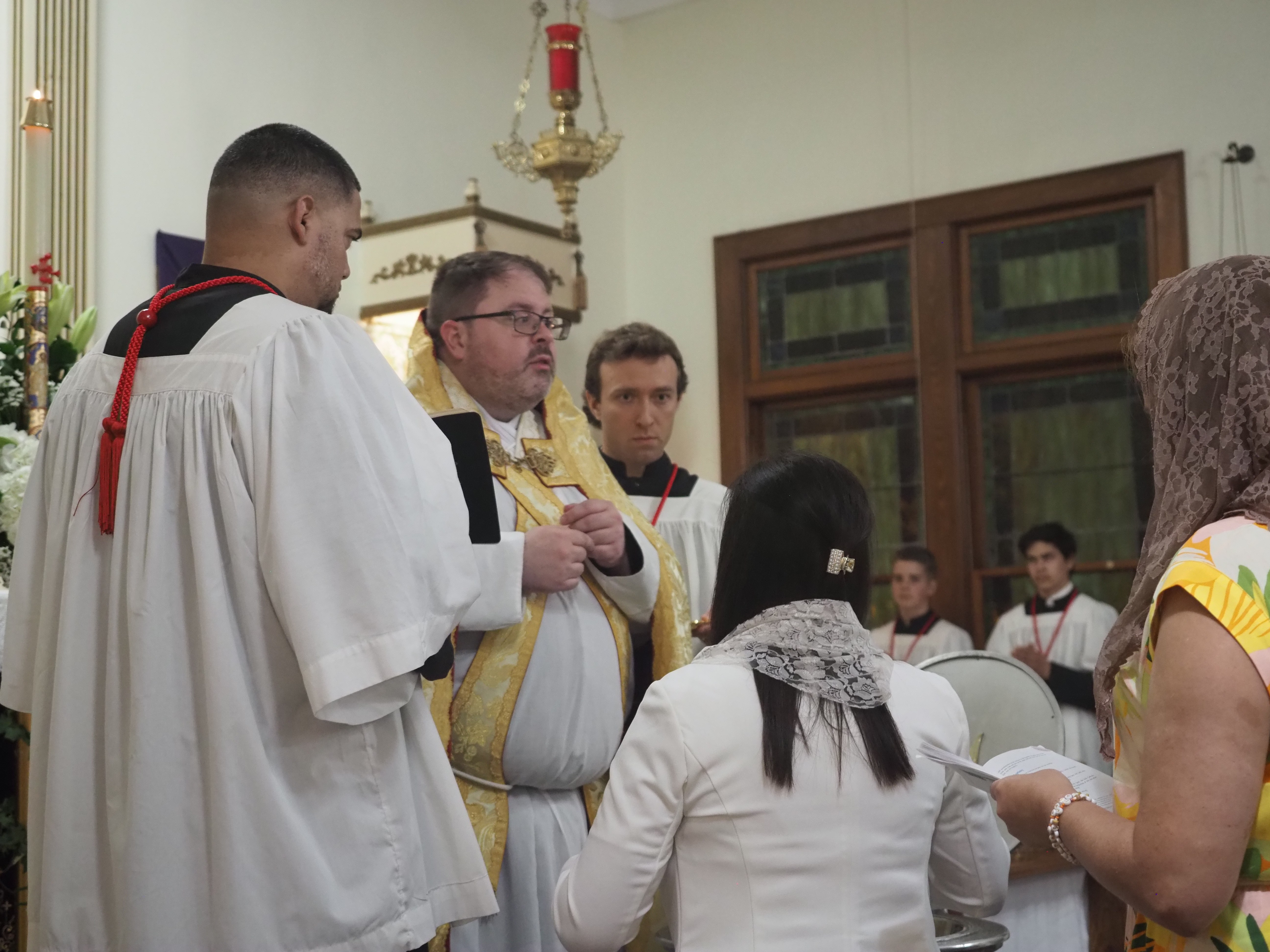 Easter Vigil with Adult Baptisms and First Communion 45