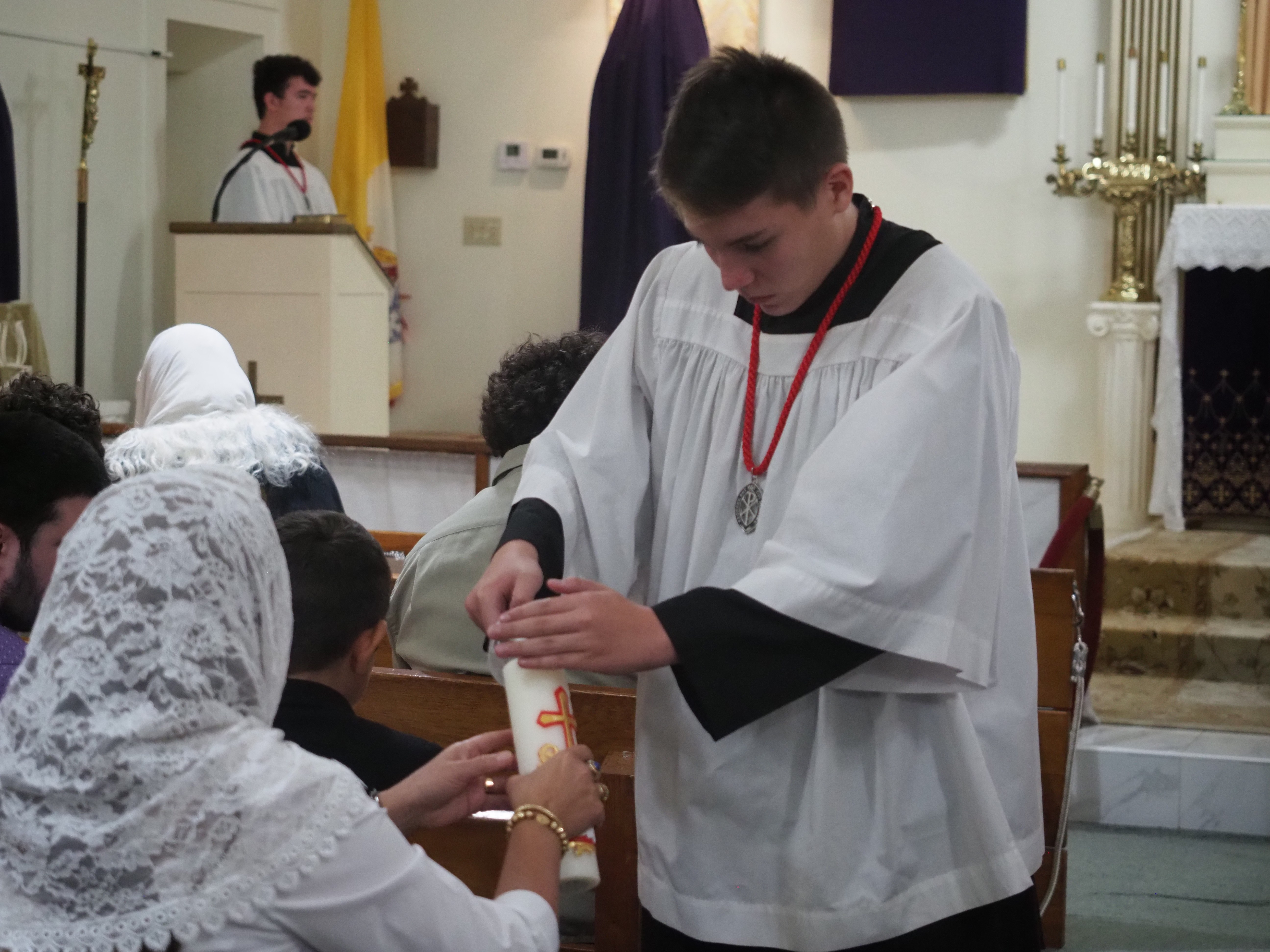 Easter Vigil with Adult Baptisms and First Communion 58