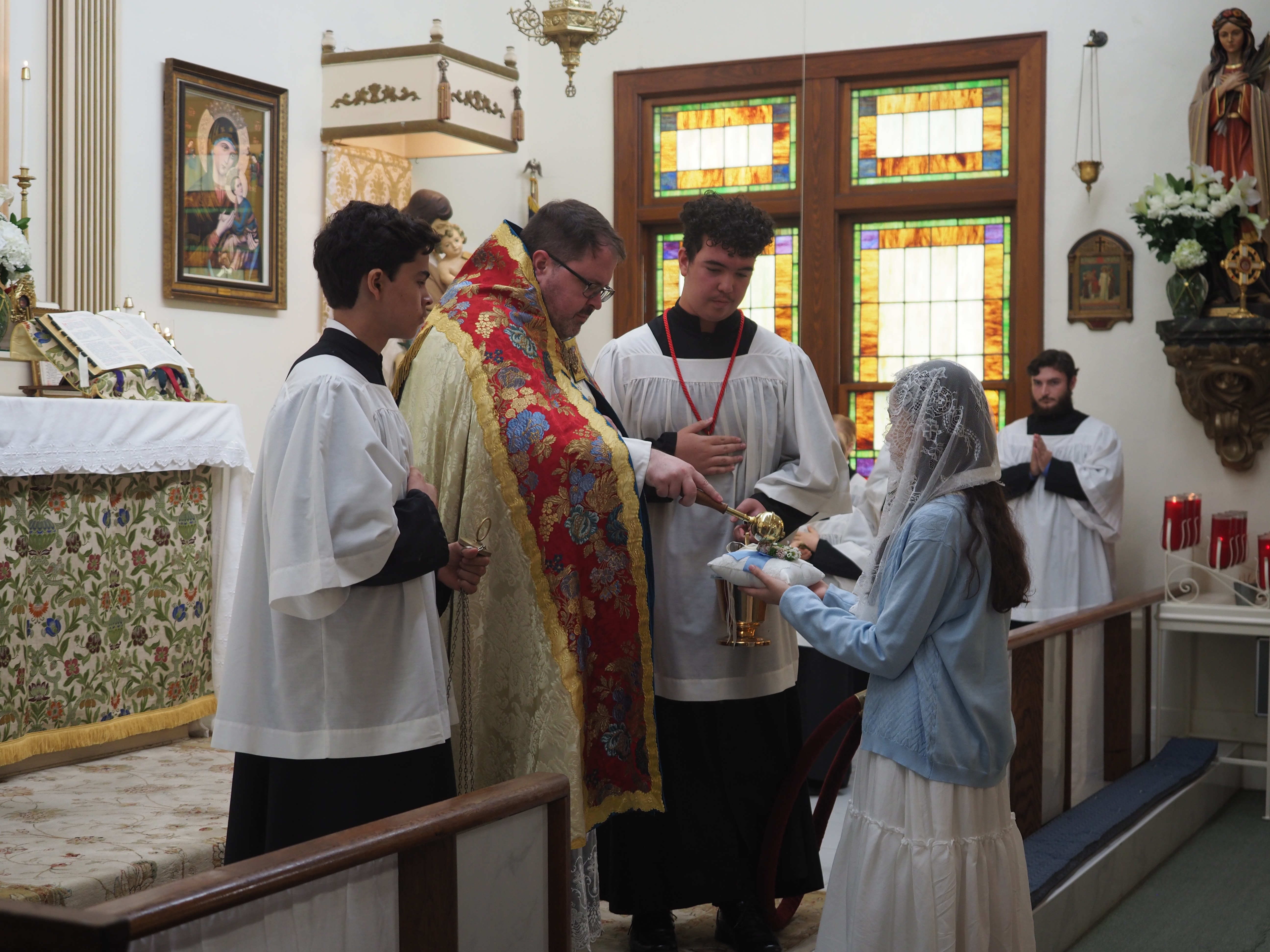 May Crowning with Procession and First Communion 3