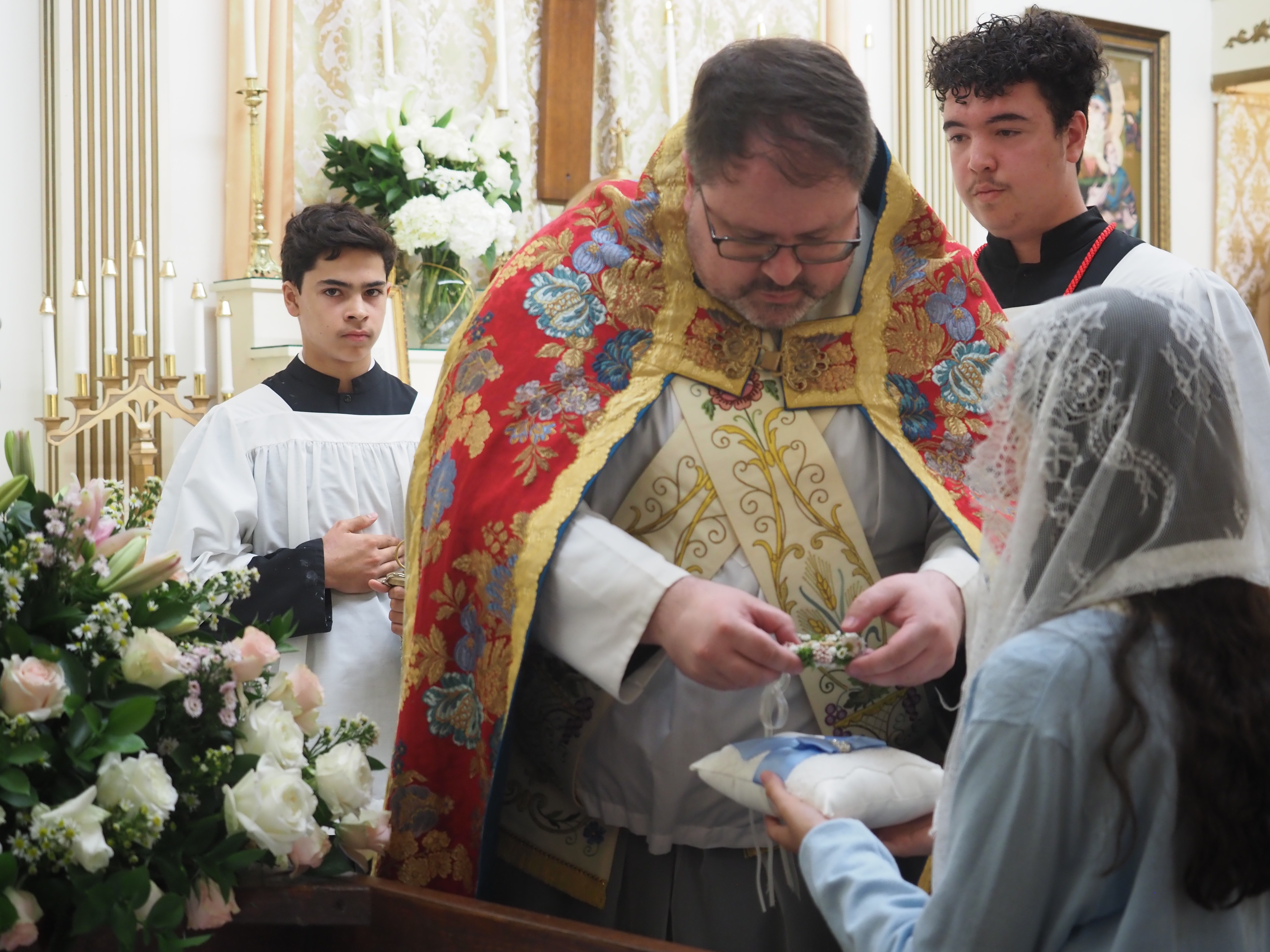 May Crowning with Procession and First Communion 4