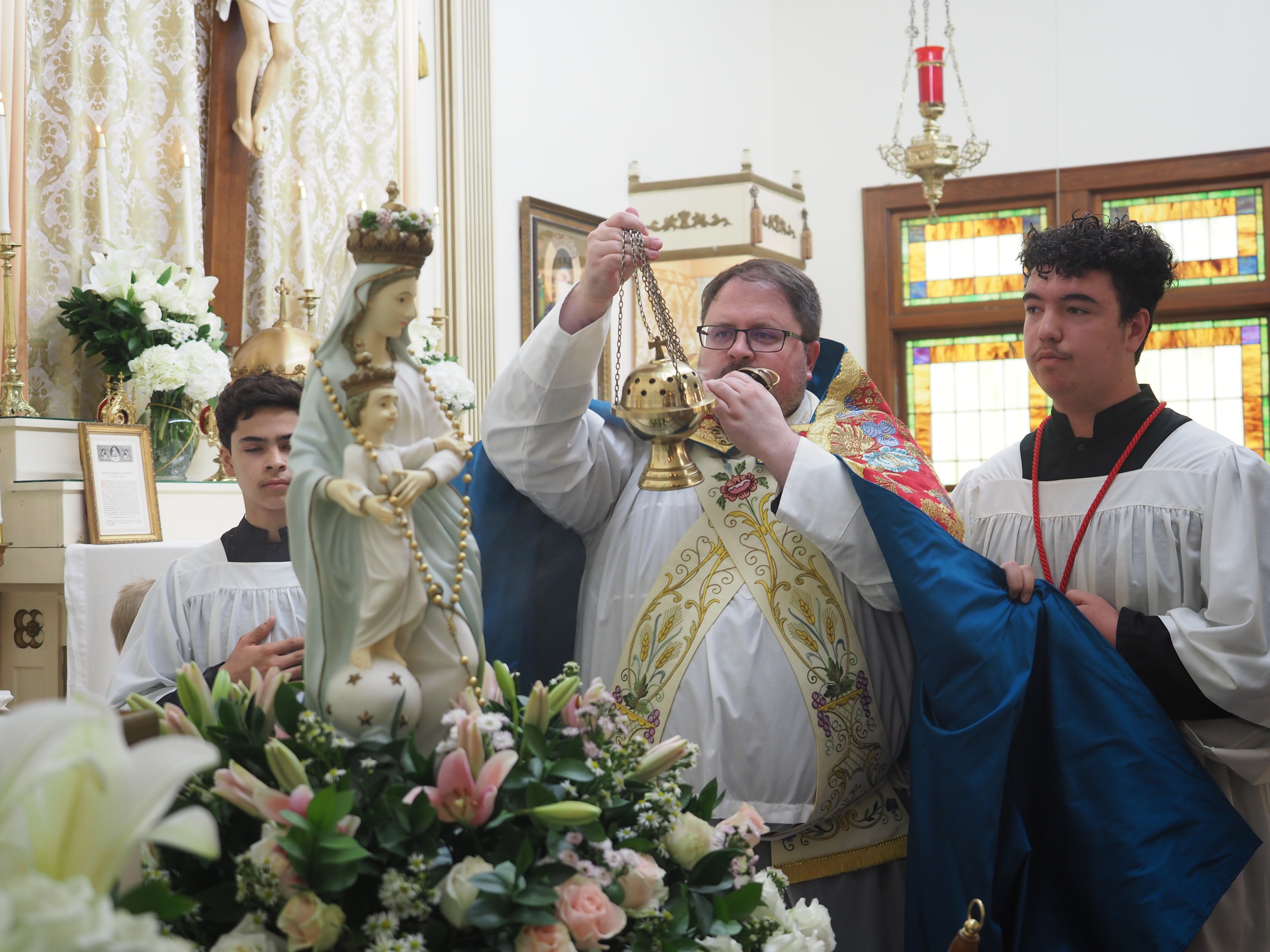 May Crowning with Procession and First Communion 7