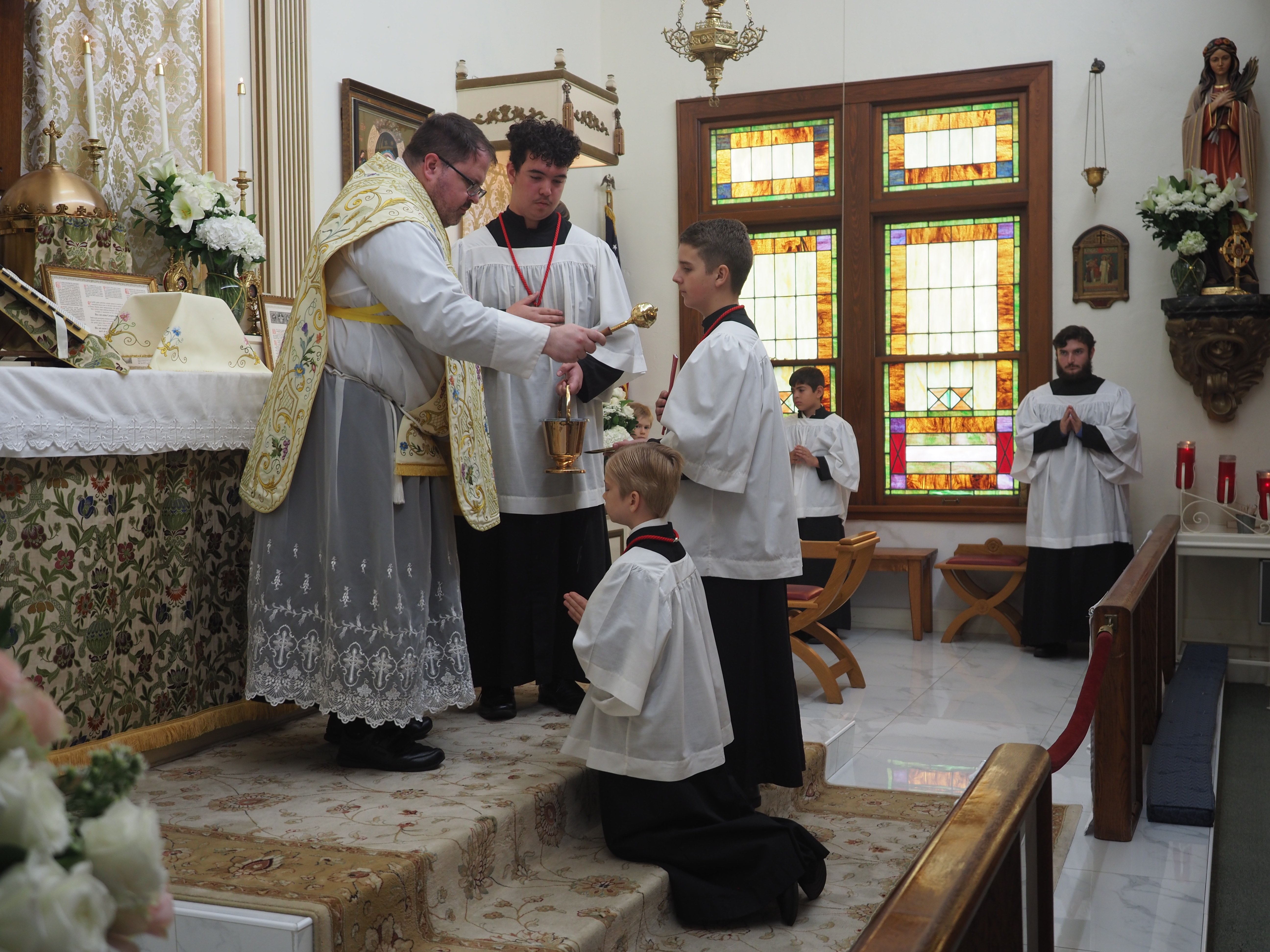 May Crowning with Procession and First Communion 14