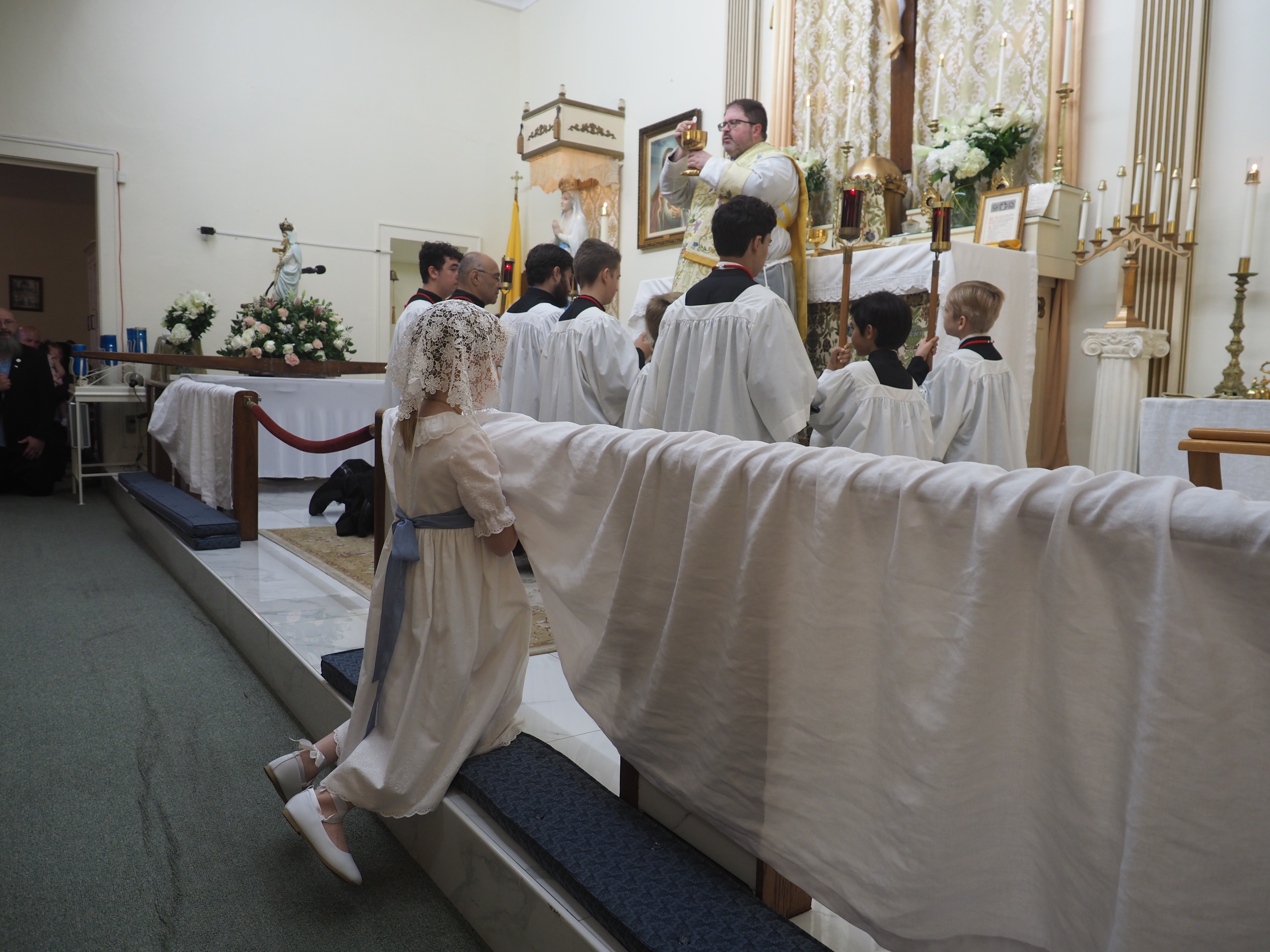 May Crowning with Procession and First Communion 17