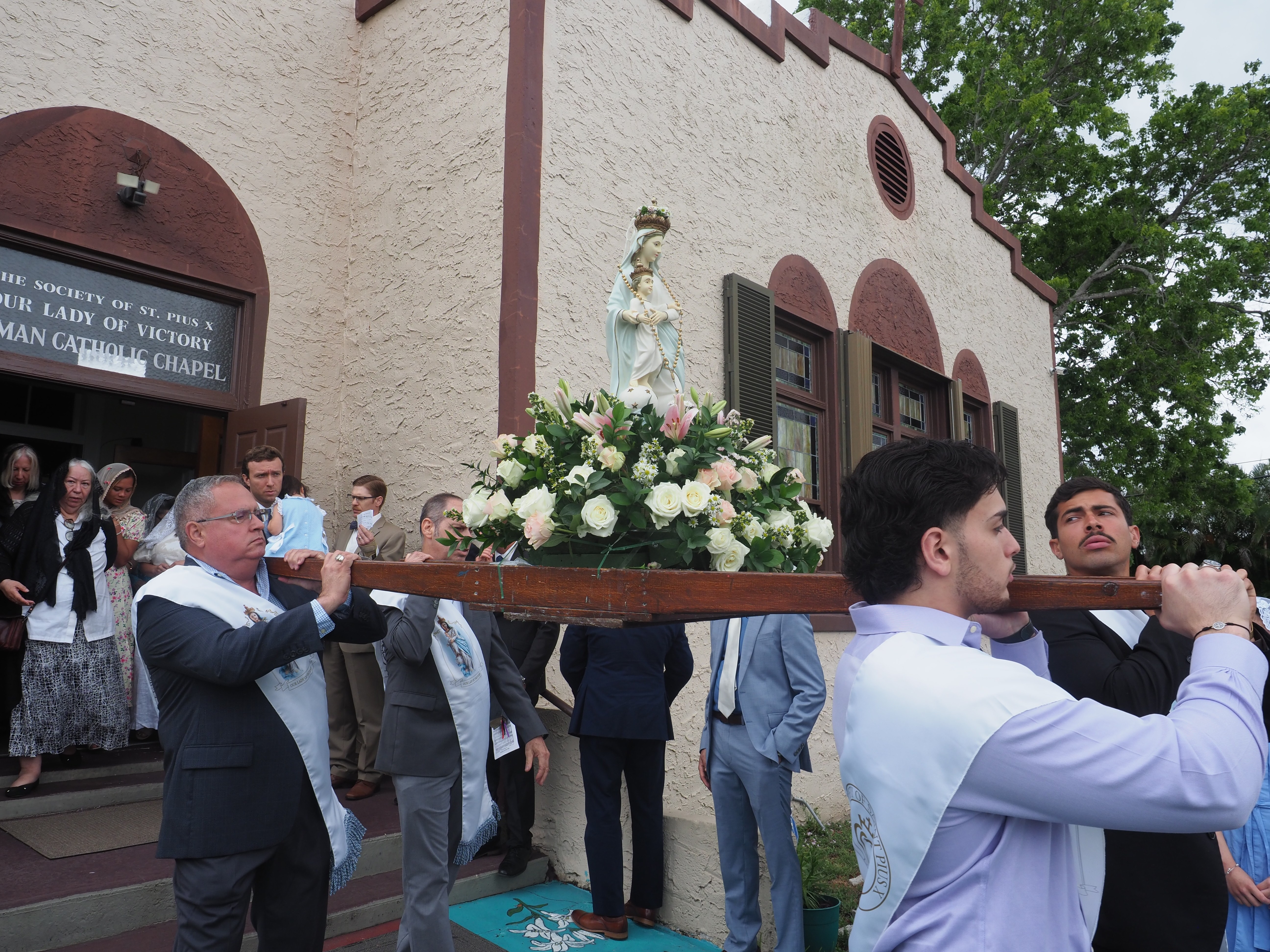 May Crowning with Procession and First Communion 29