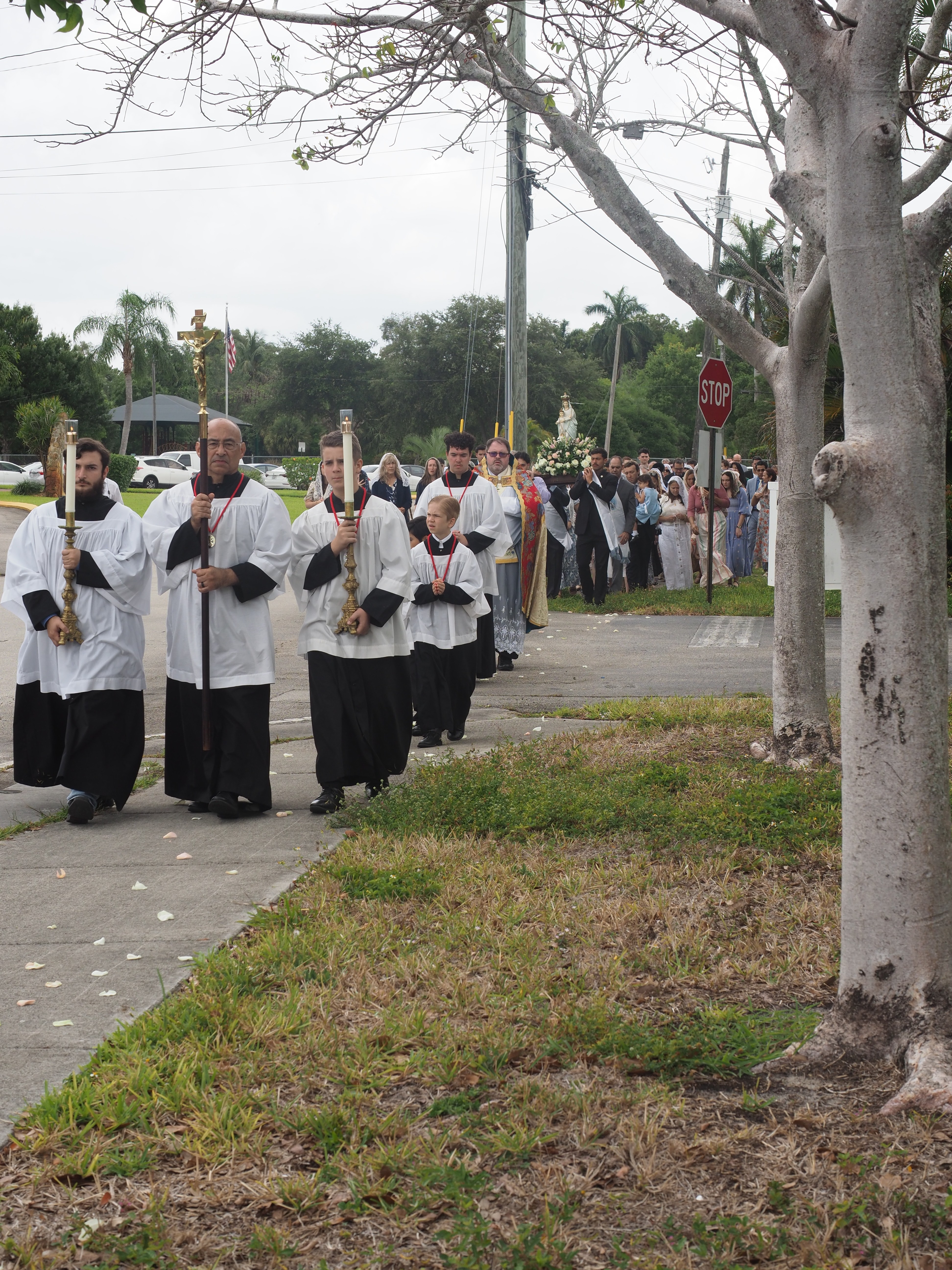 May Crowning with Procession and First Communion 44