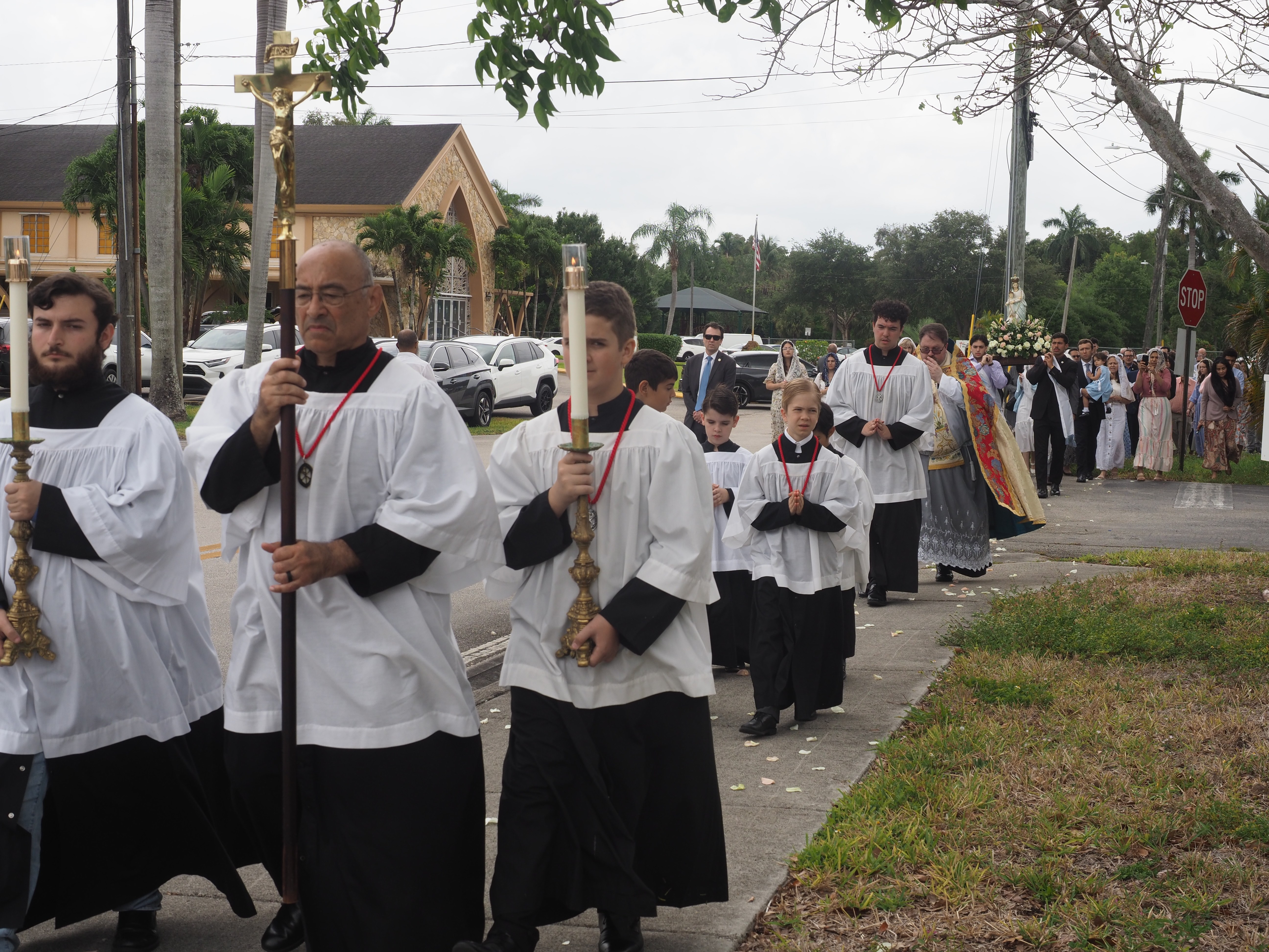 May Crowning with Procession and First Communion 46