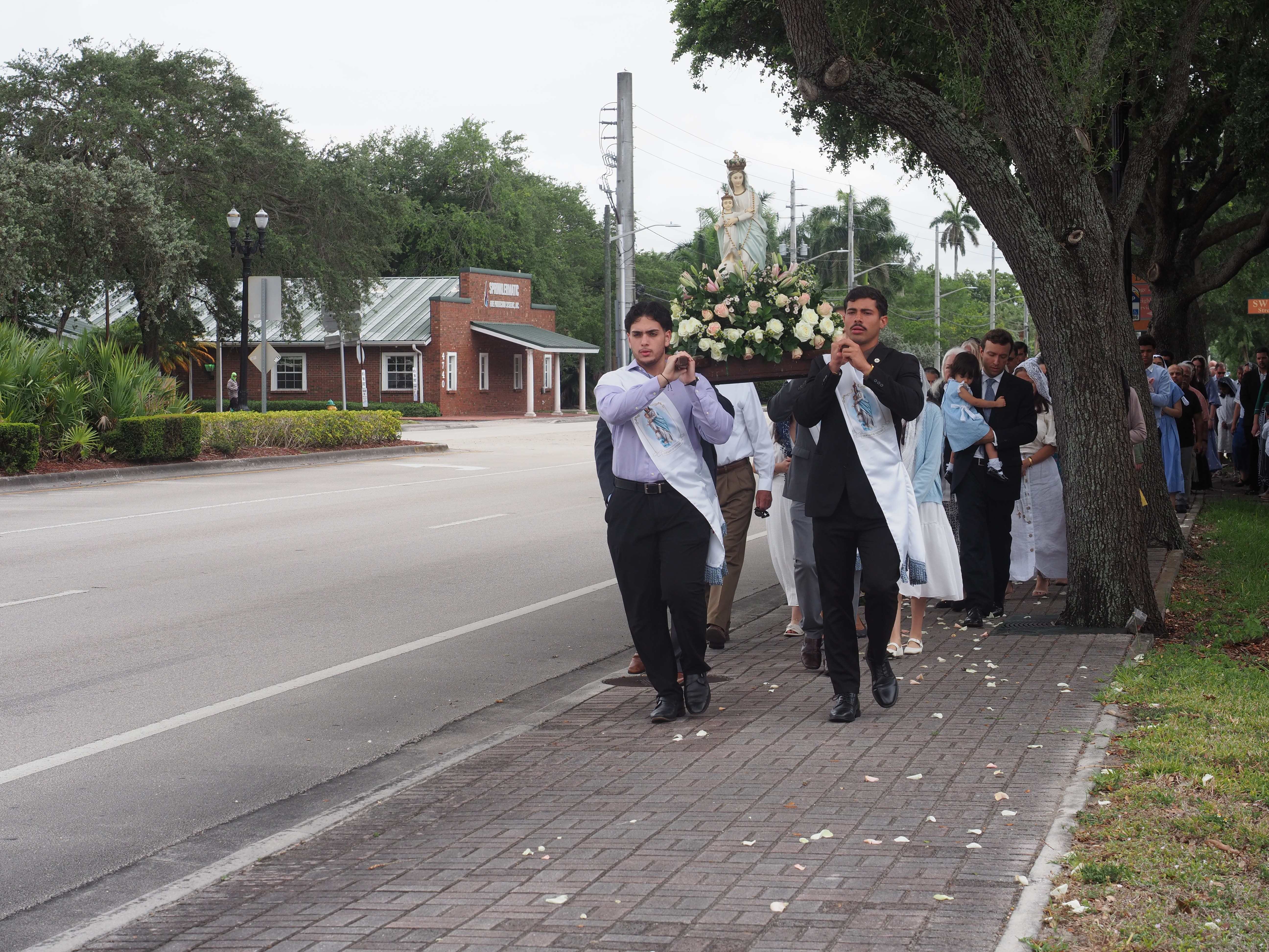 May Crowning with Procession and First Communion 57