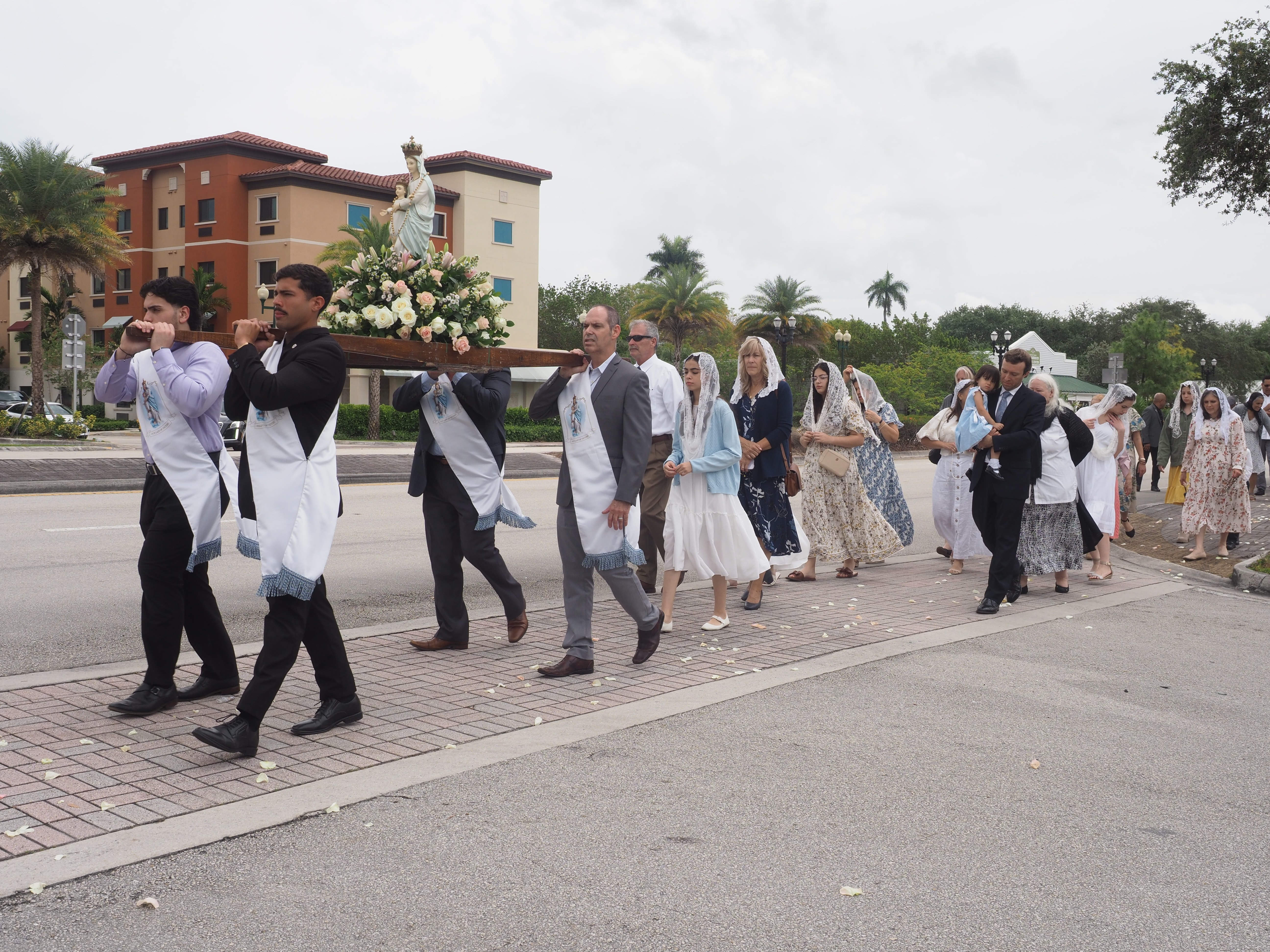 May Crowning with Procession and First Communion 58