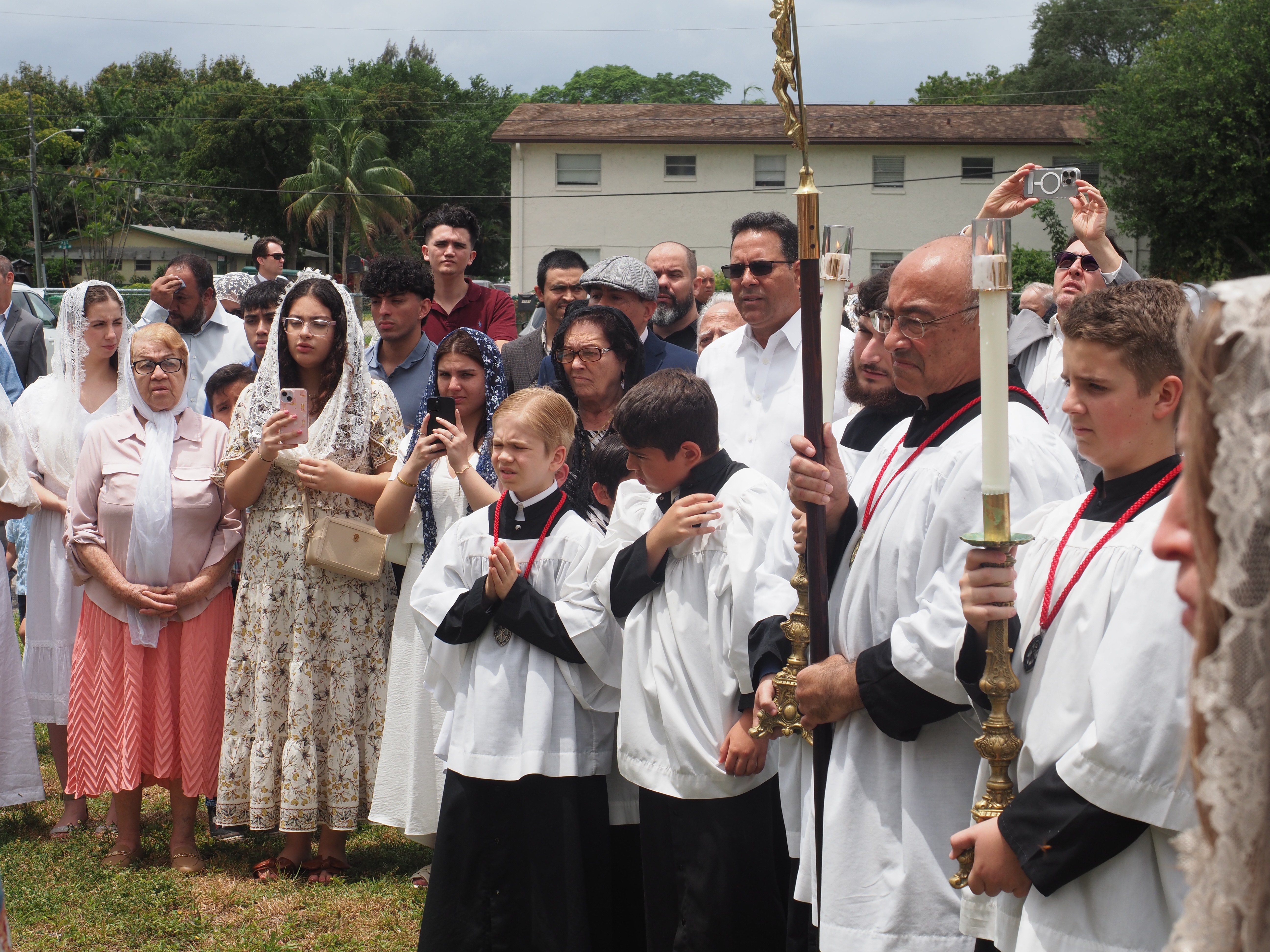May Crowning with Procession and First Communion 70
