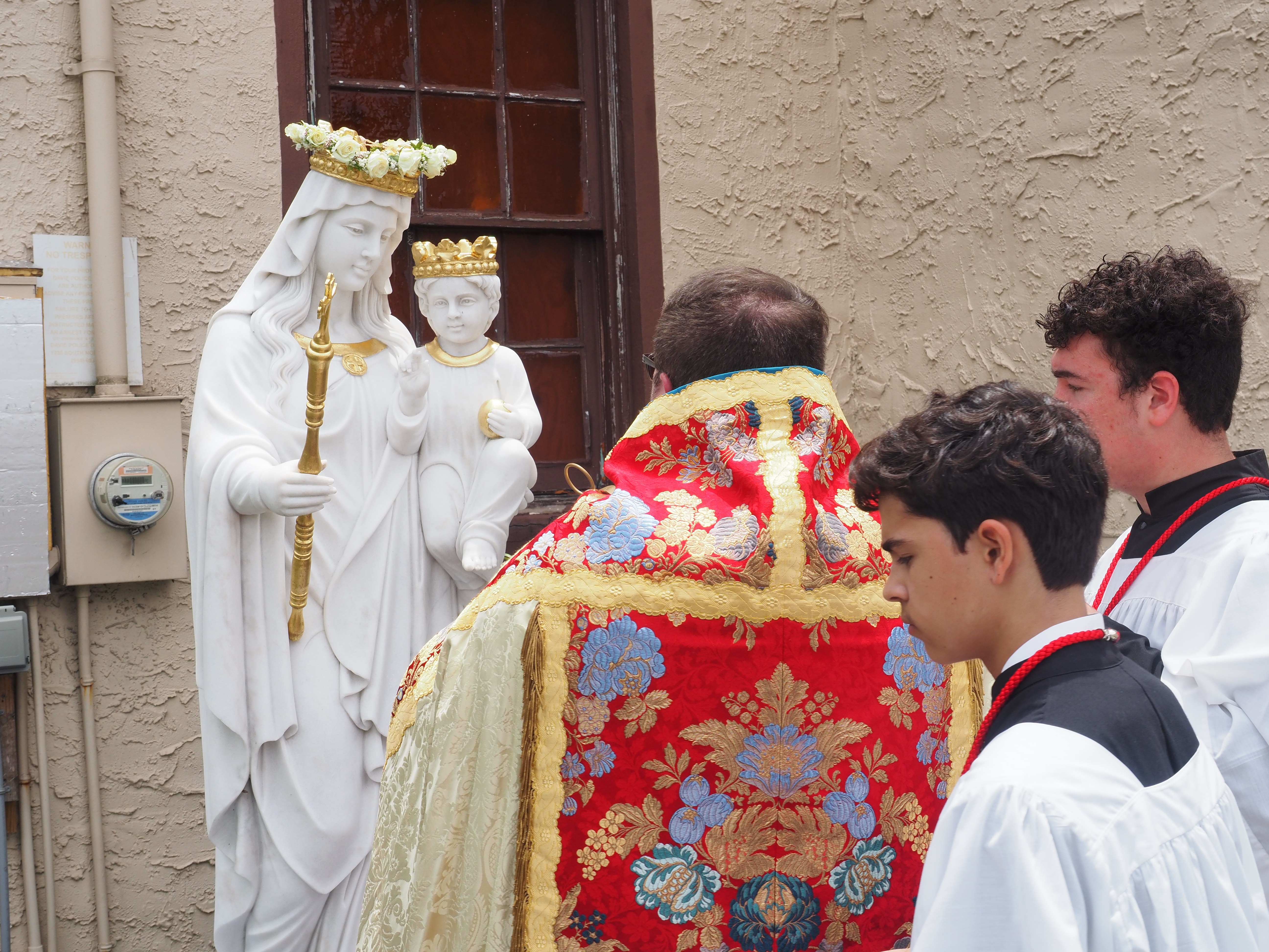 May Crowning with Procession and First Communion 75