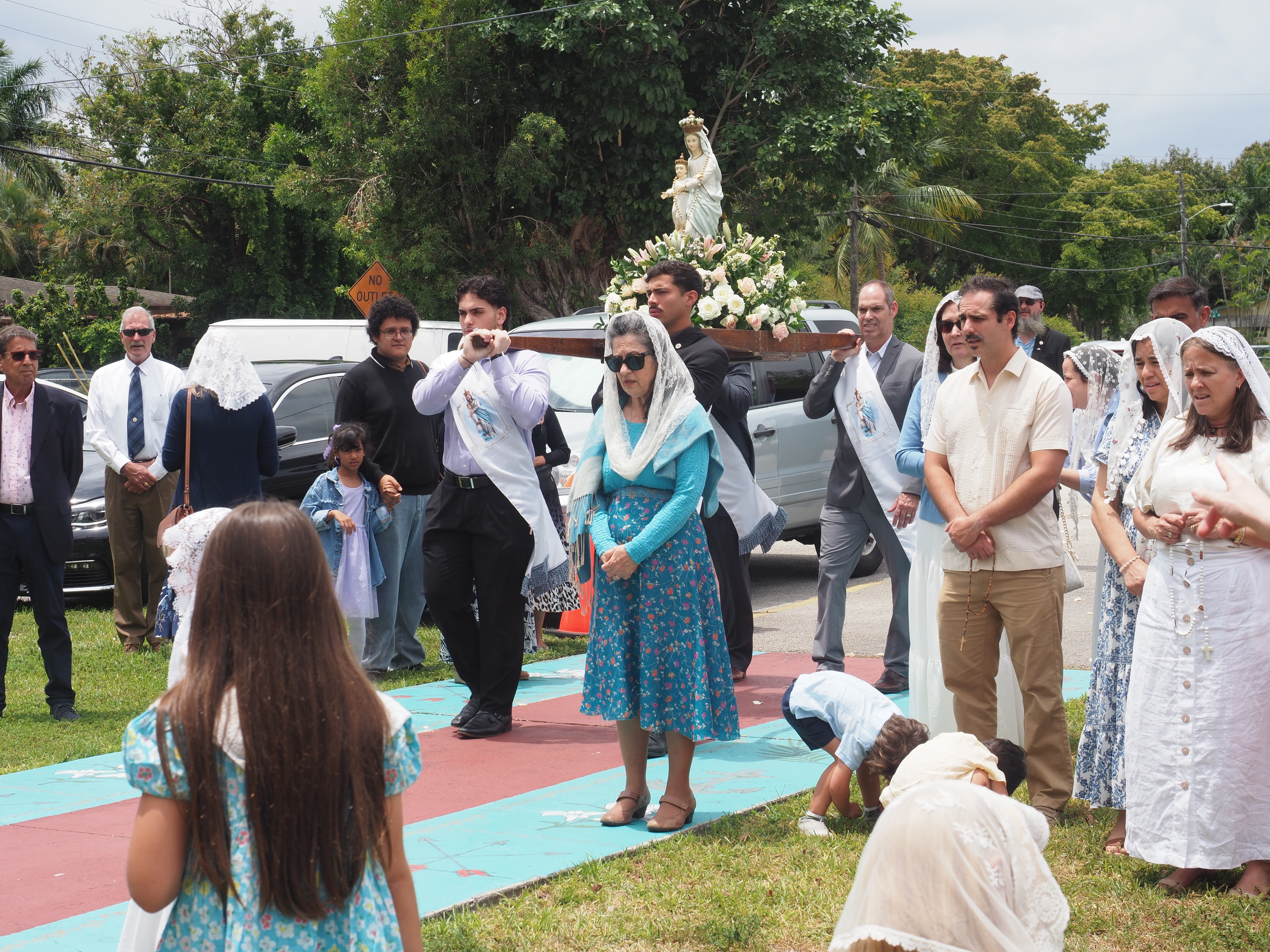 May Crowning with Procession and First Communion 77