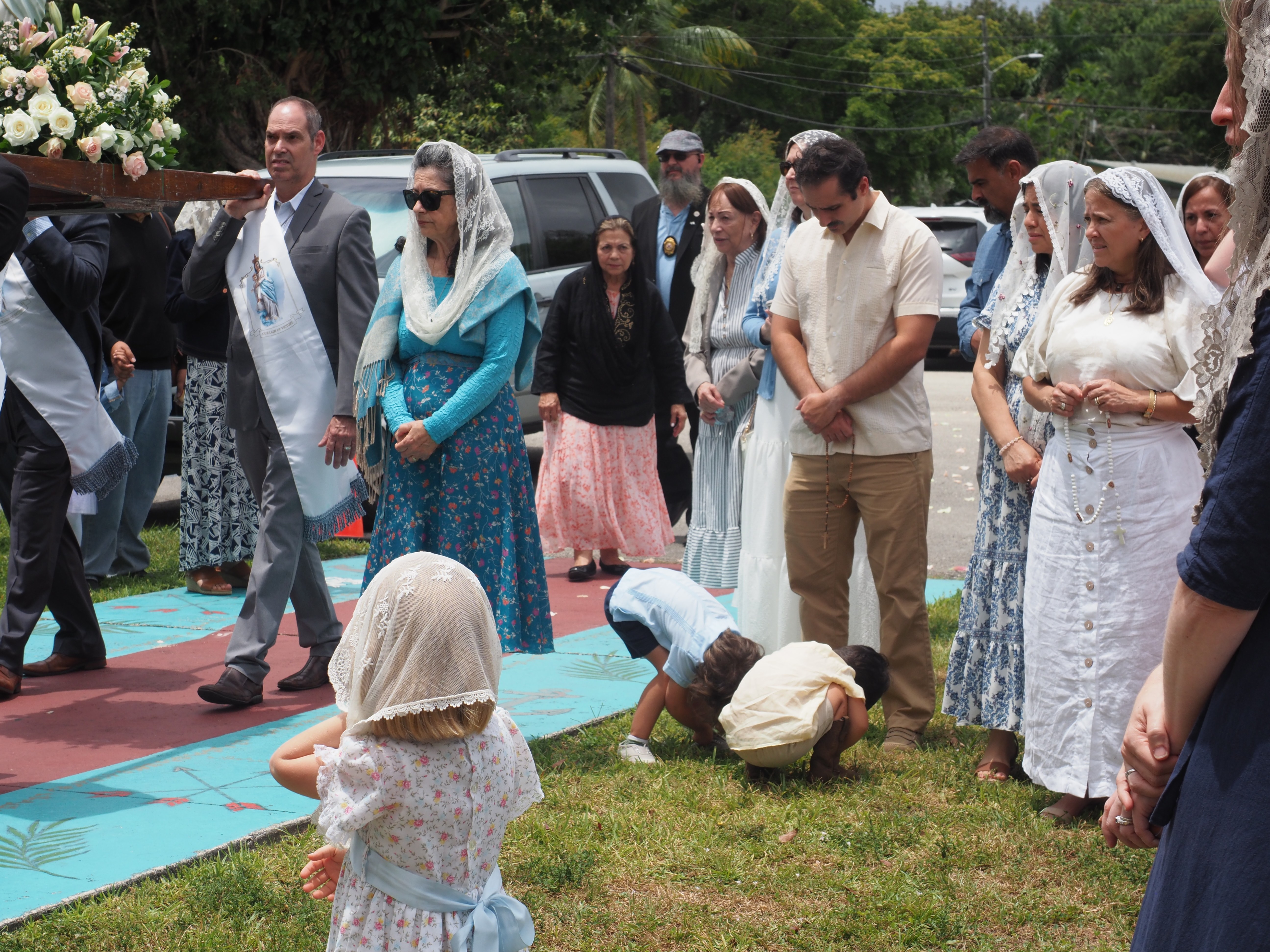 May Crowning with Procession and First Communion 78
