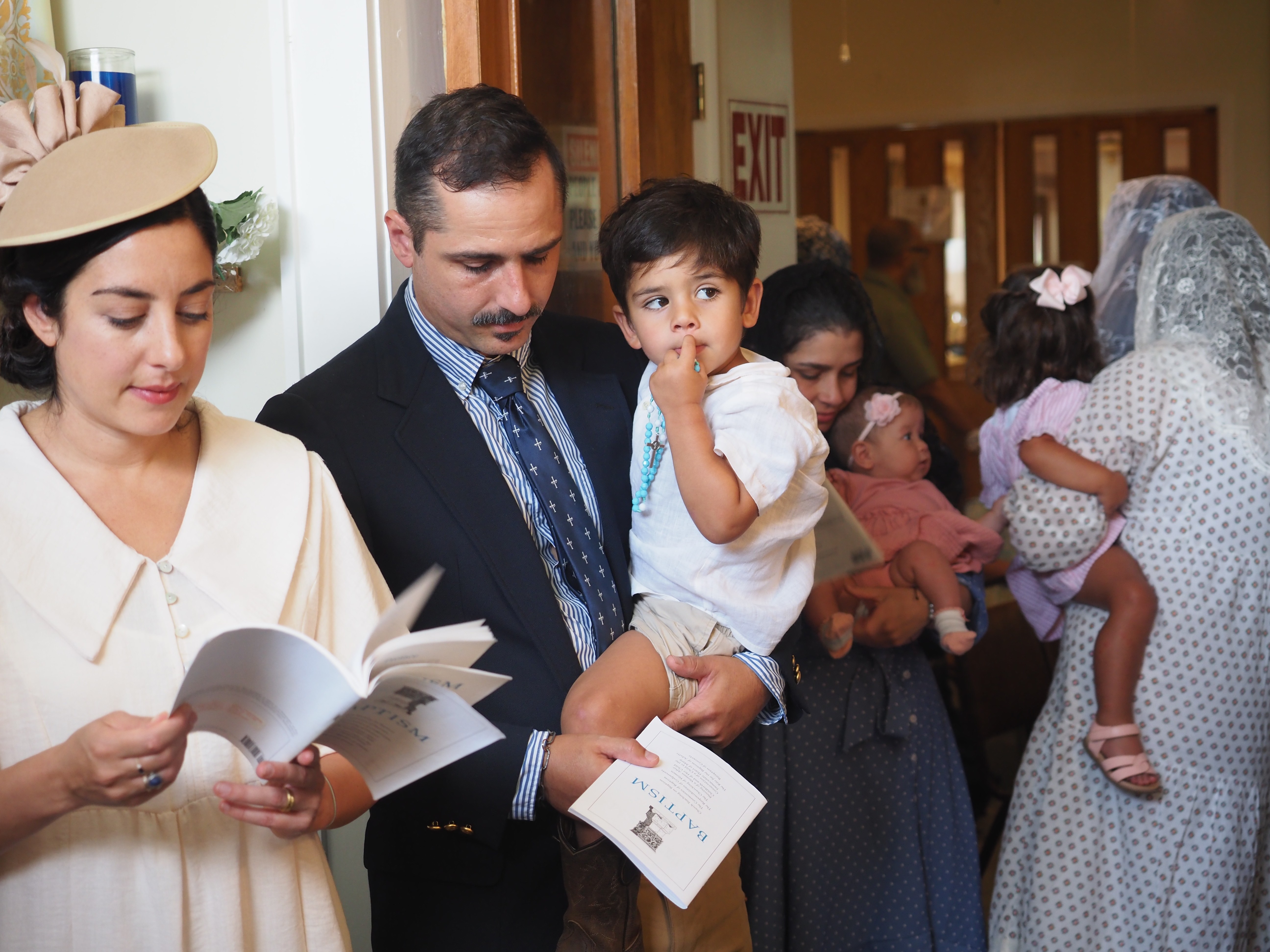 Sacrament of Baptism of Baby Blas 3