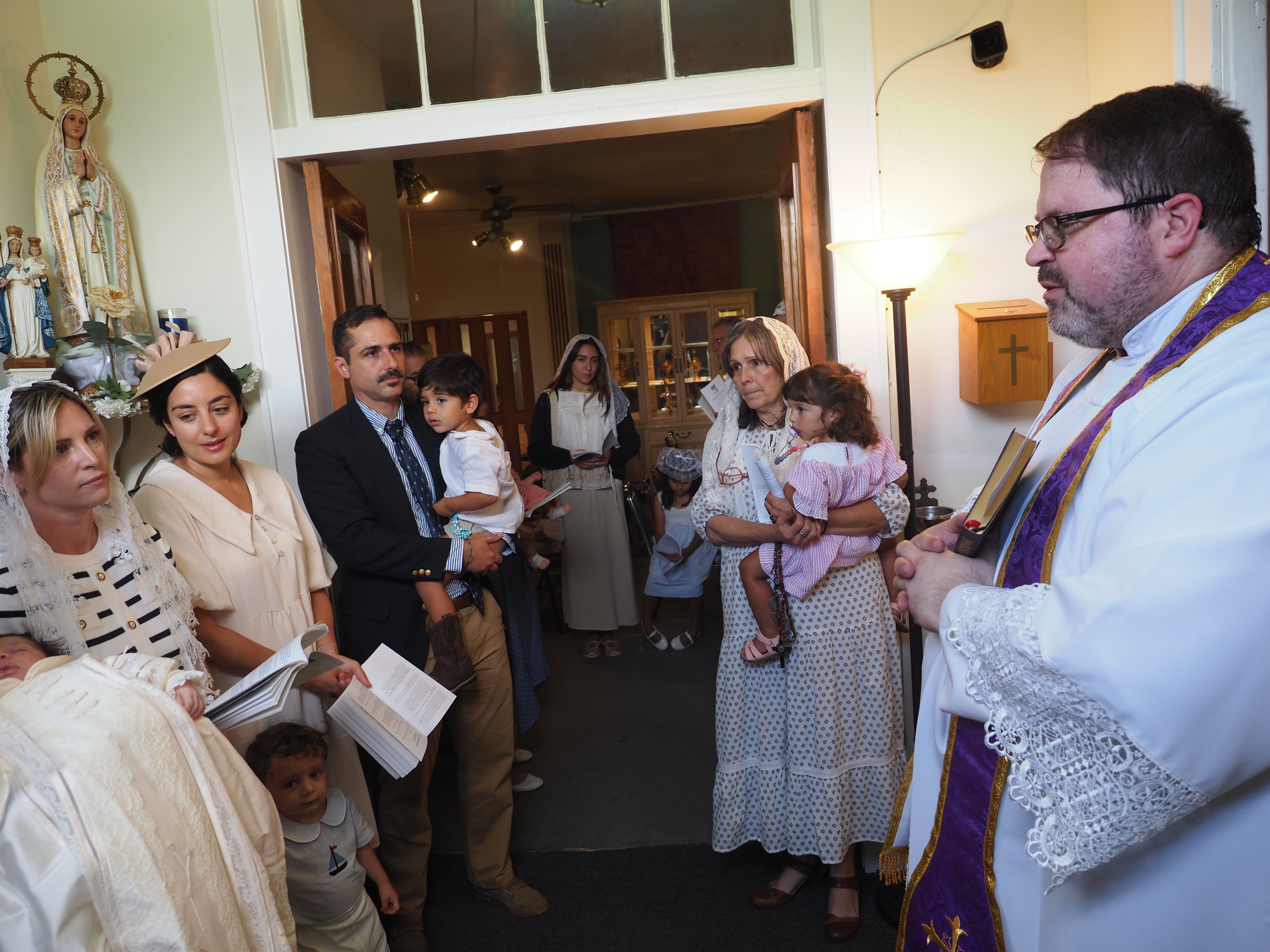 Sacrament of Baptism of Baby Blas 5