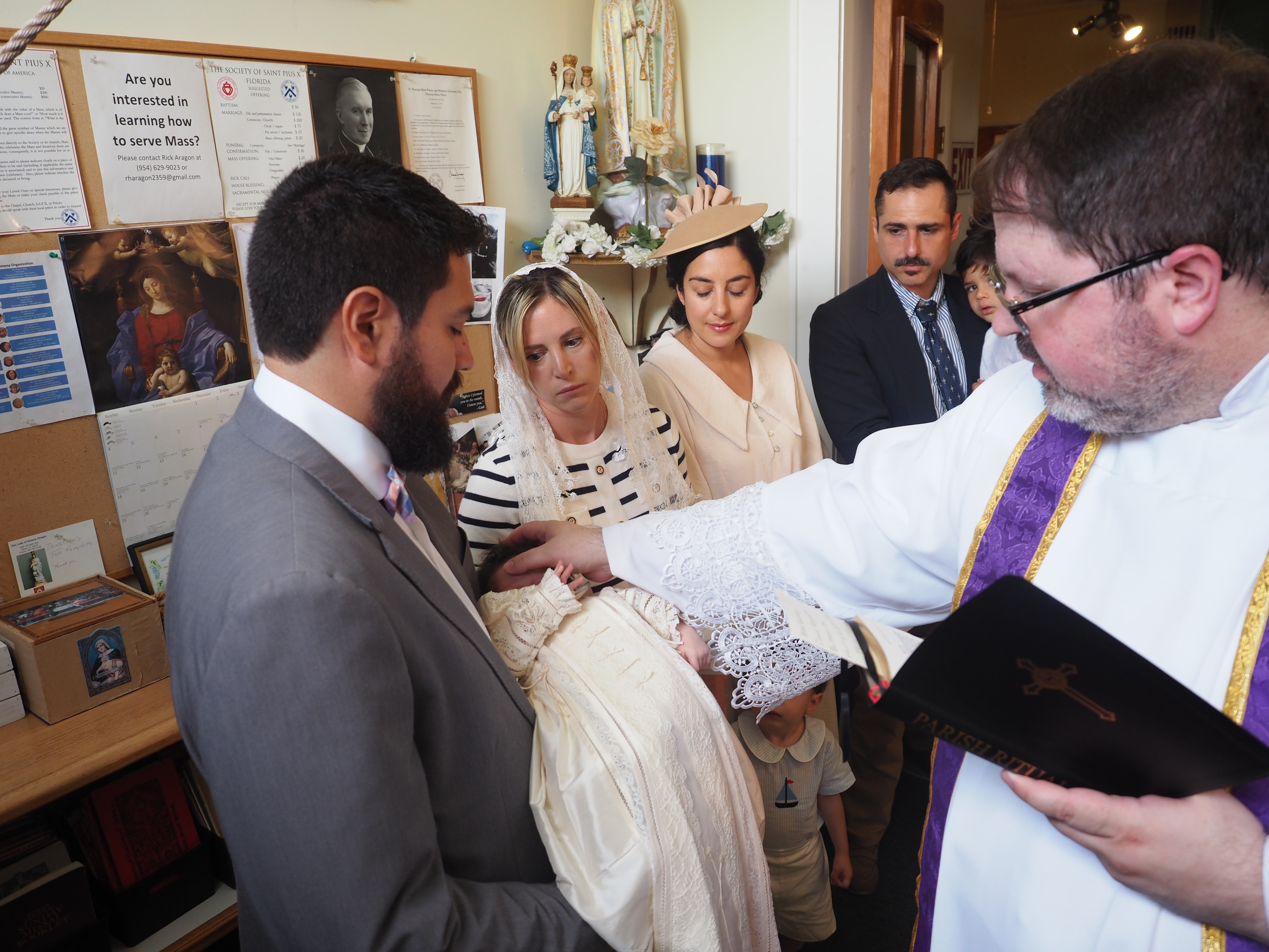 Sacrament of Baptism of Baby Blas 7