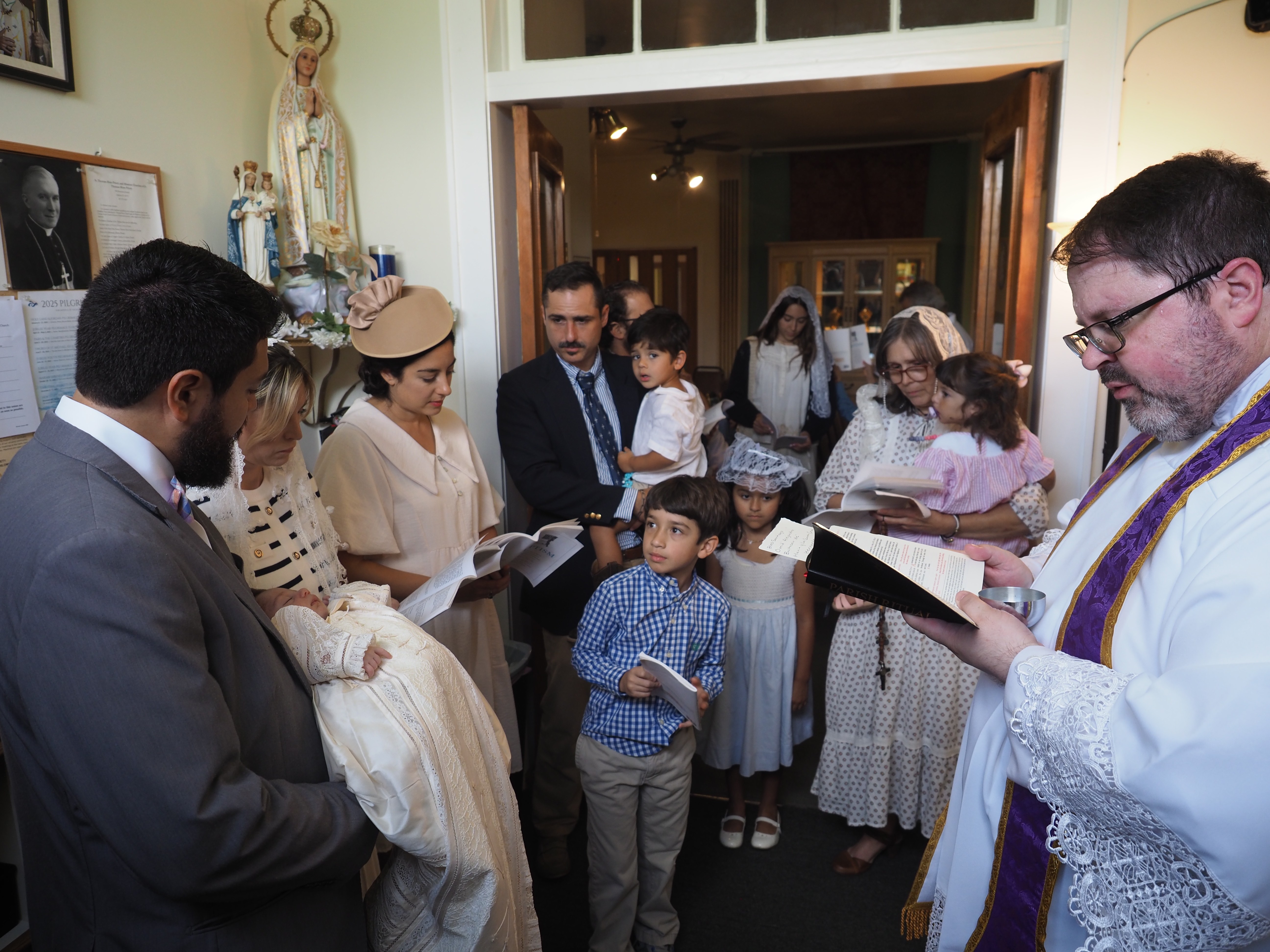 Sacrament of Baptism of Baby Blas 11
