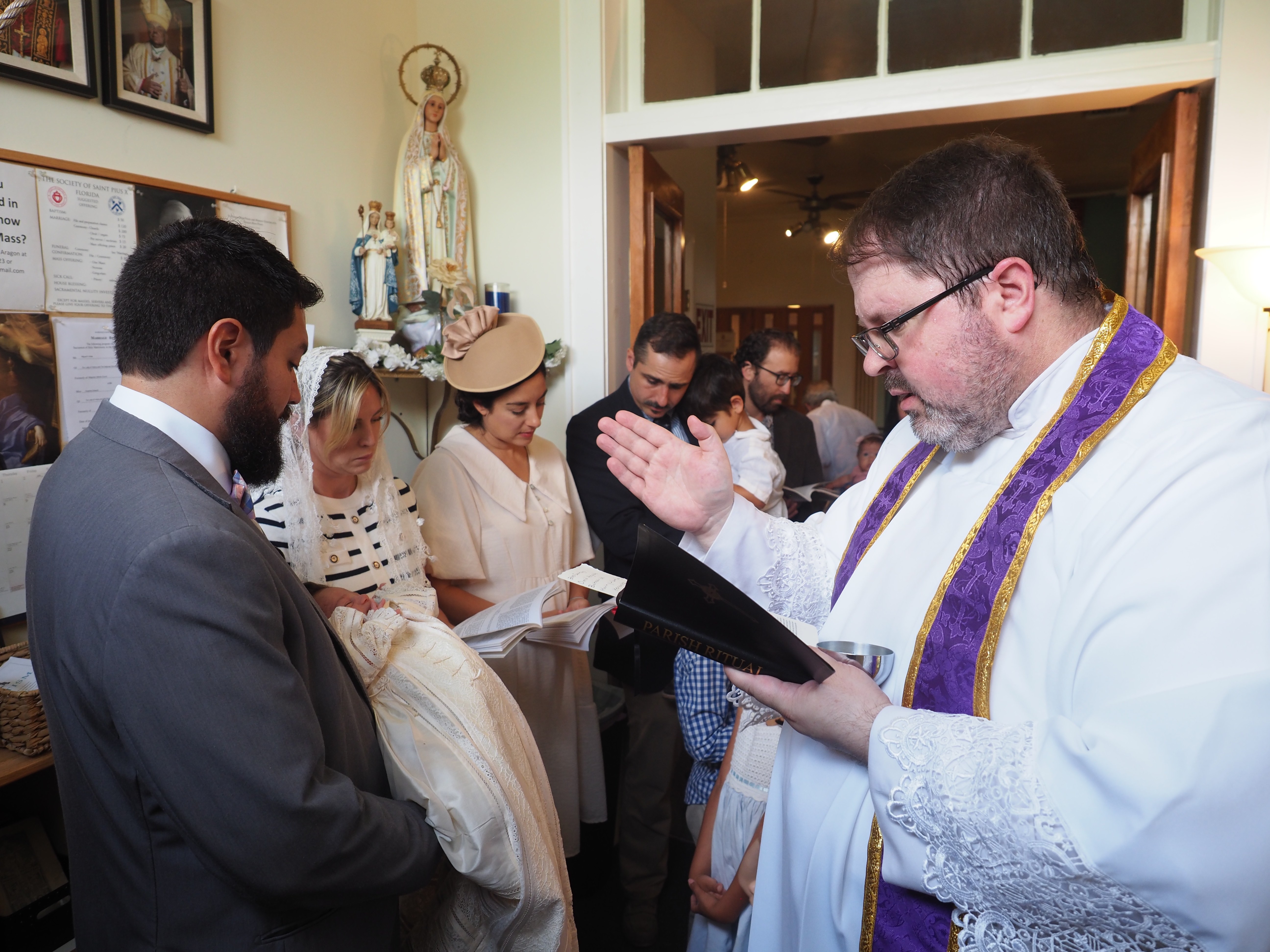 Sacrament of Baptism of Baby Blas 12