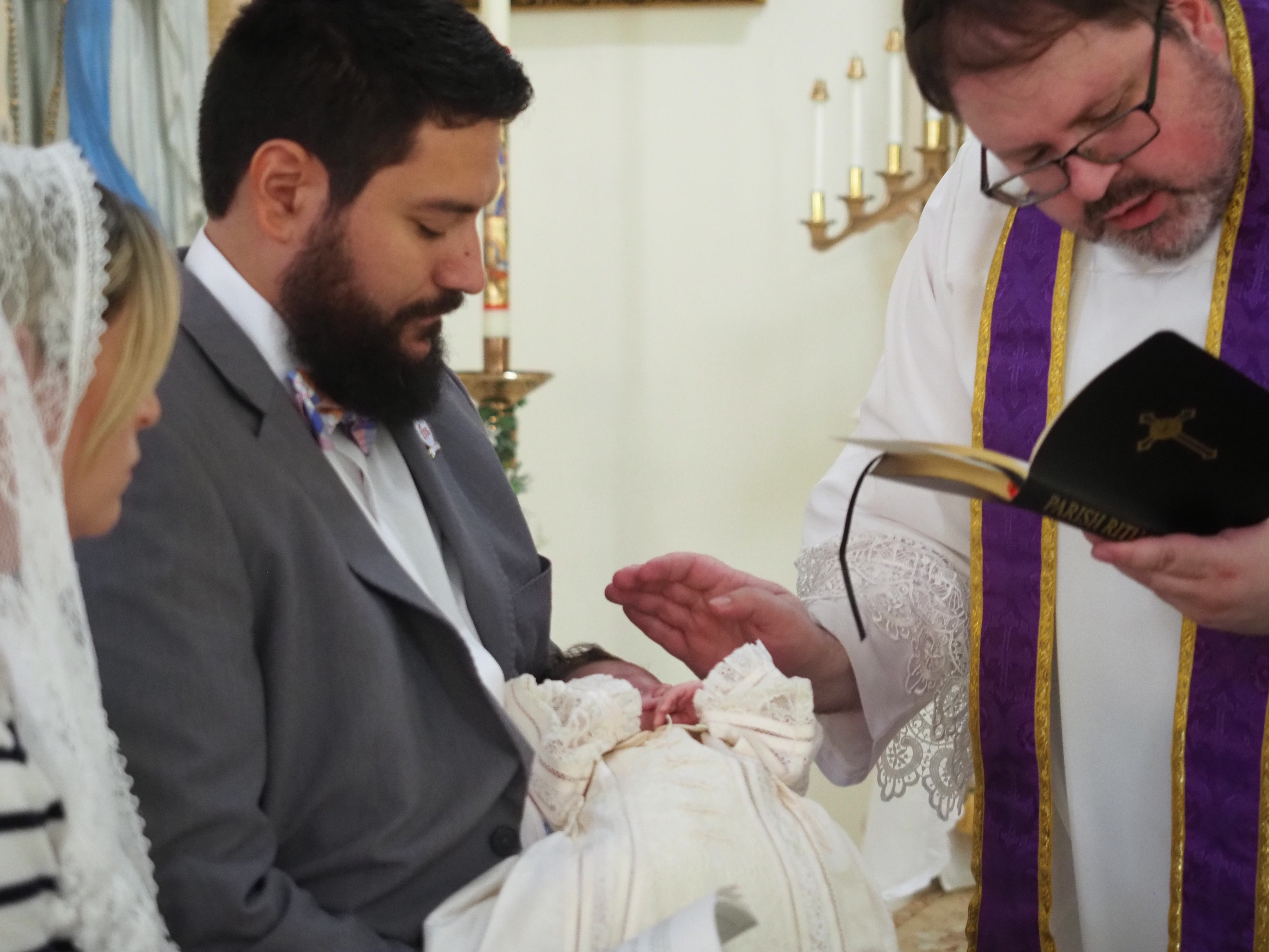 Sacrament of Baptism of Baby Blas 17