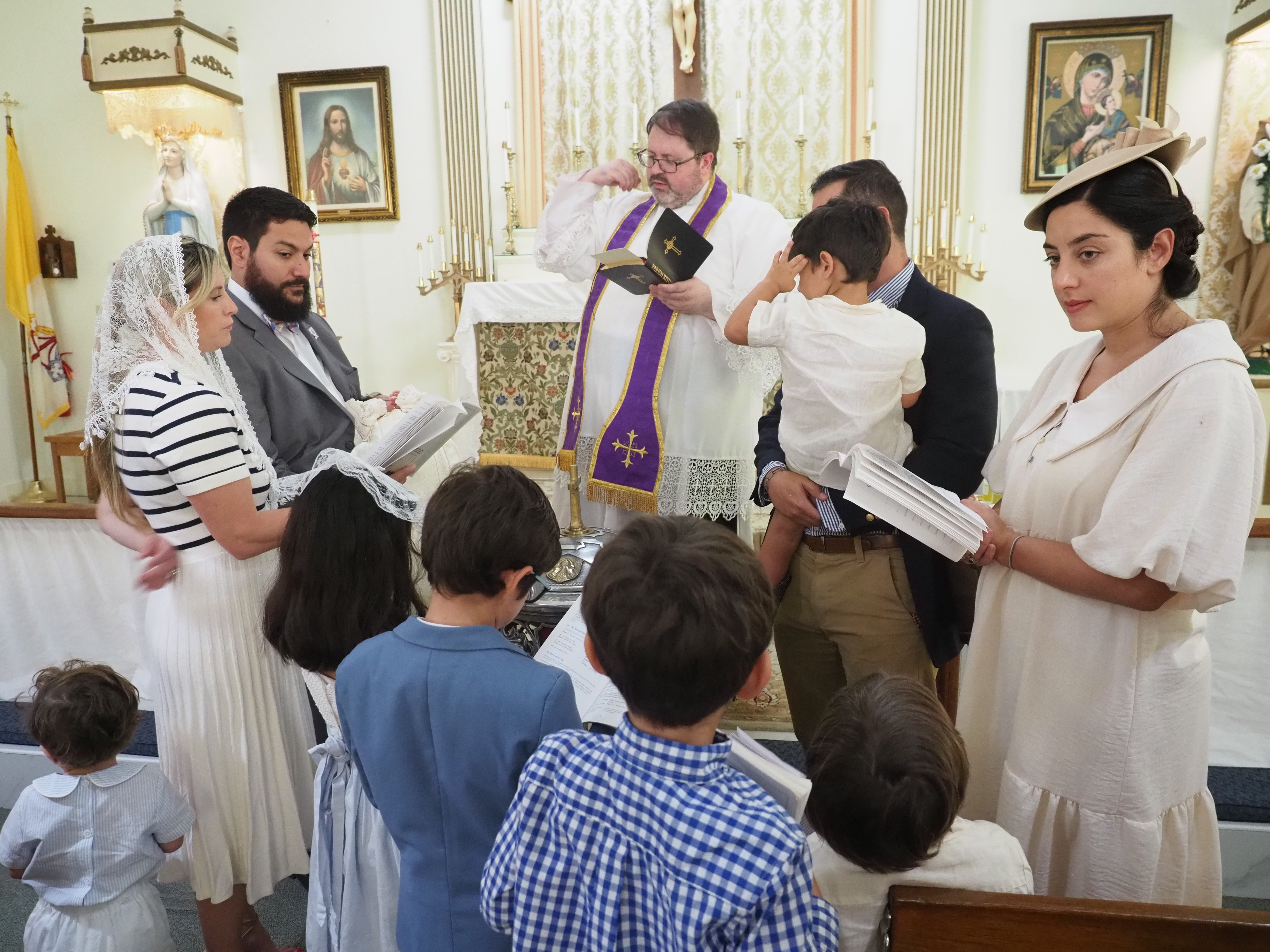 Sacrament of Baptism of Baby Blas 18