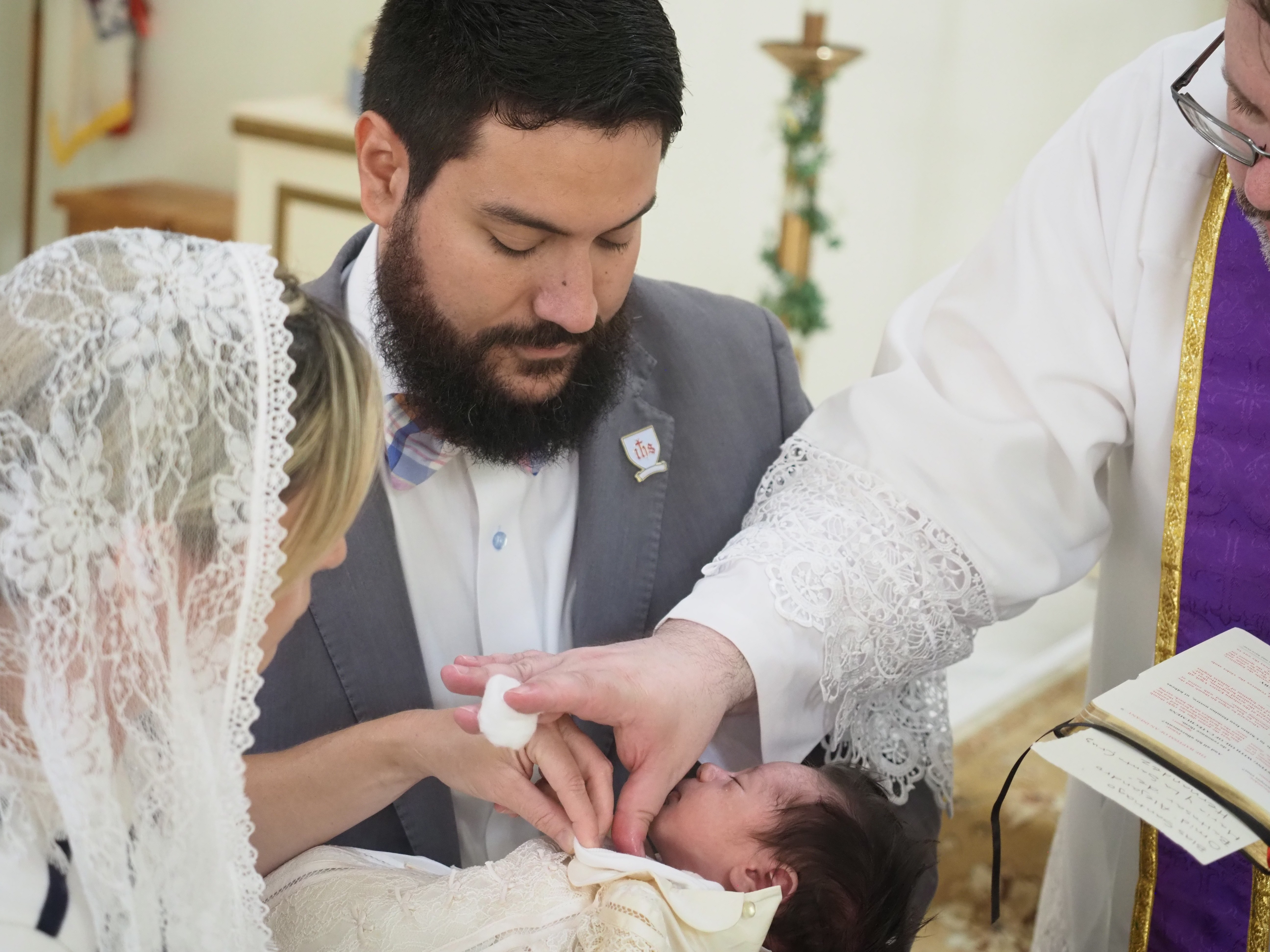 Sacrament of Baptism of Baby Blas 19