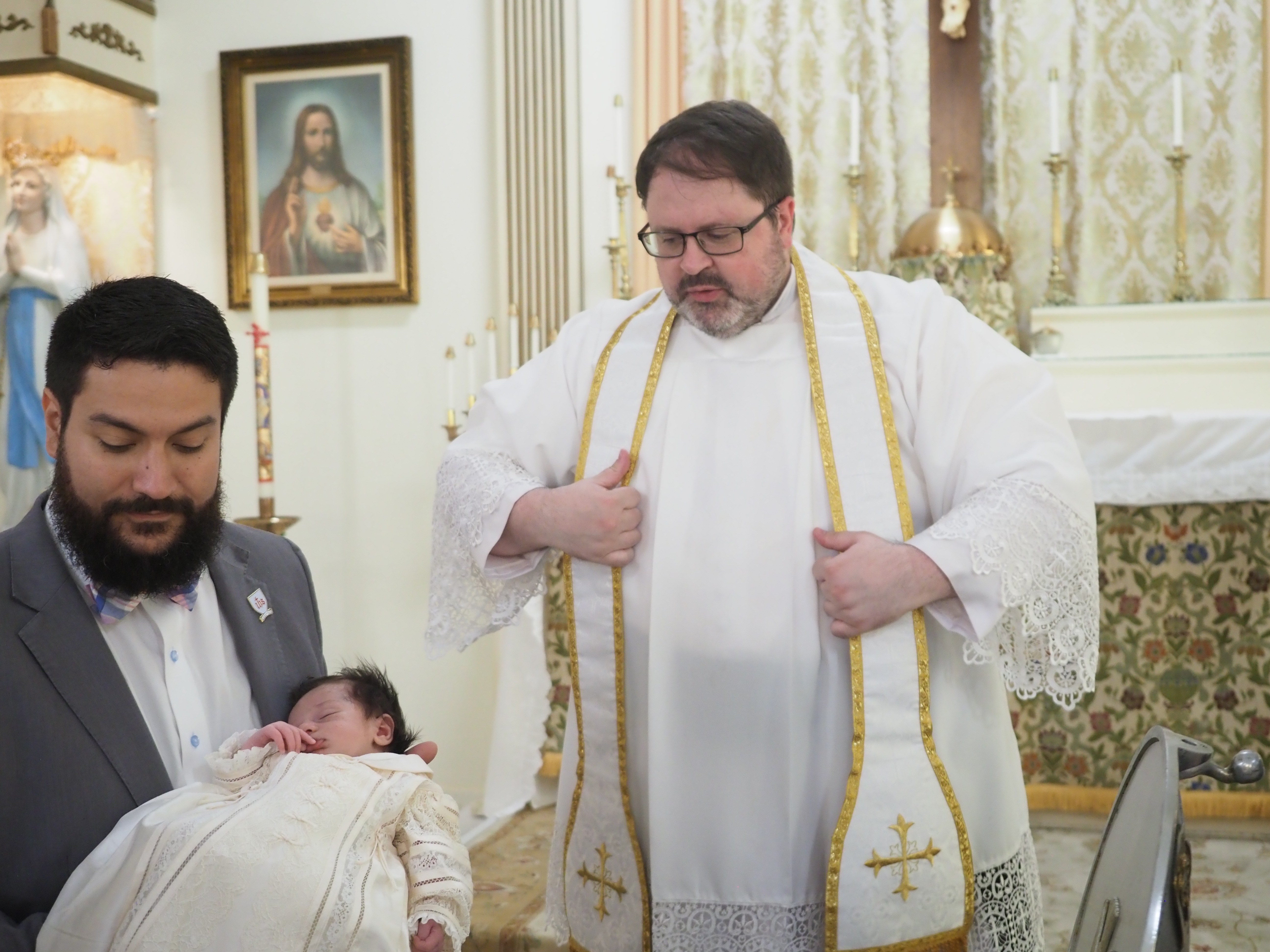 Sacrament of Baptism of Baby Blas 21