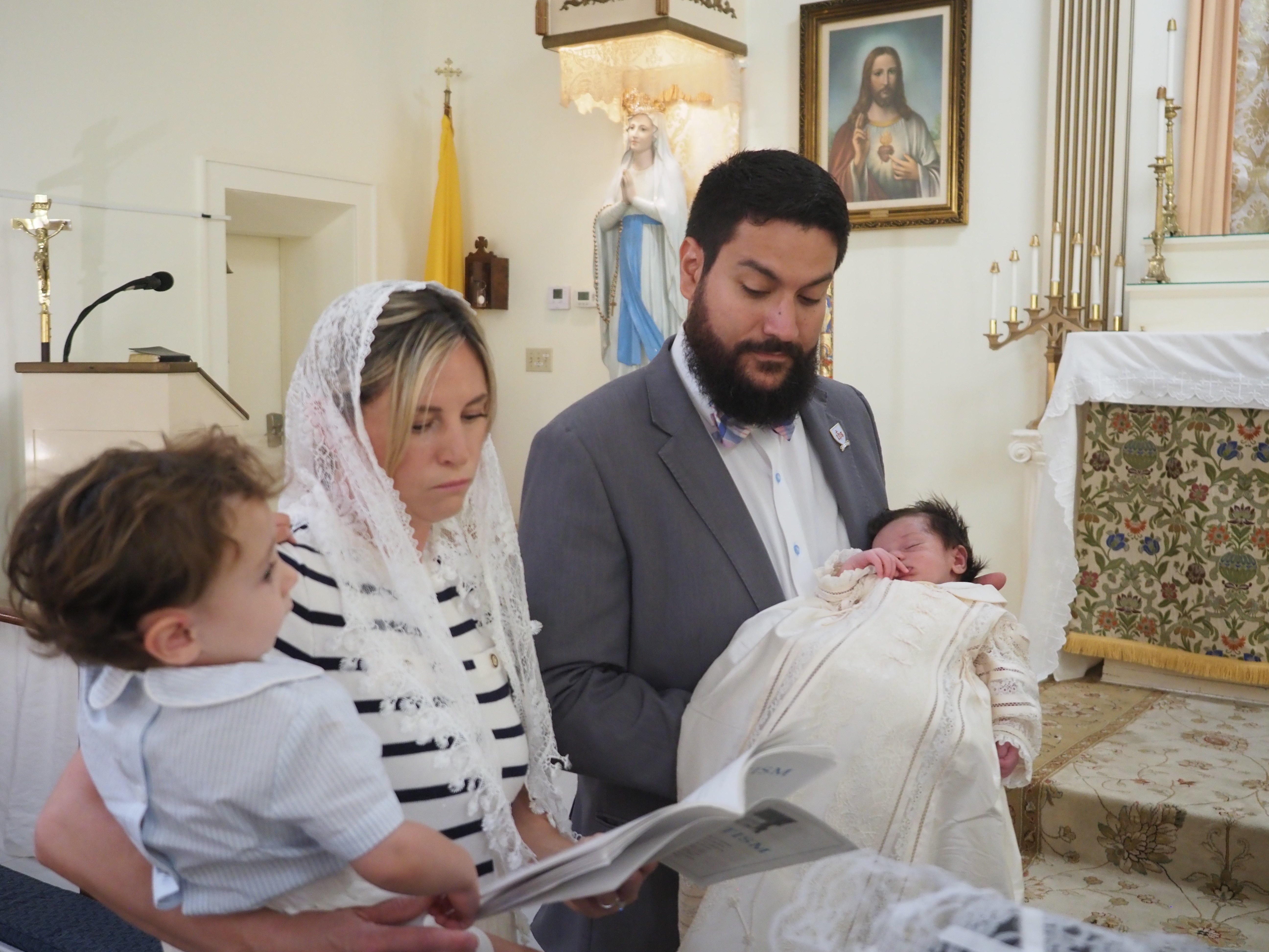 Sacrament of Baptism of Baby Blas 22